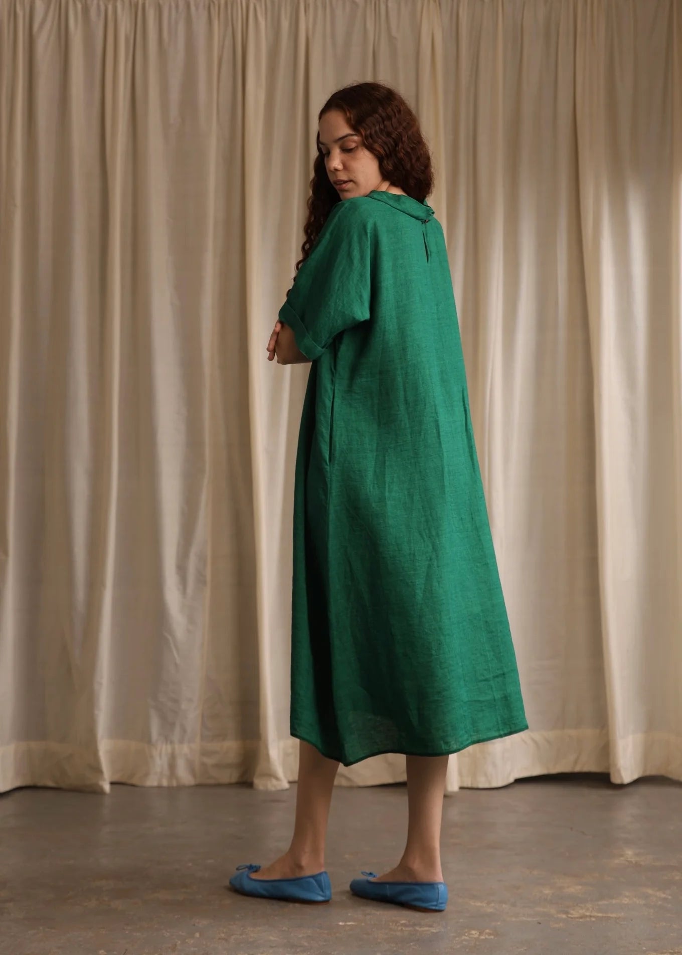 Erin | Linen Shift Dress