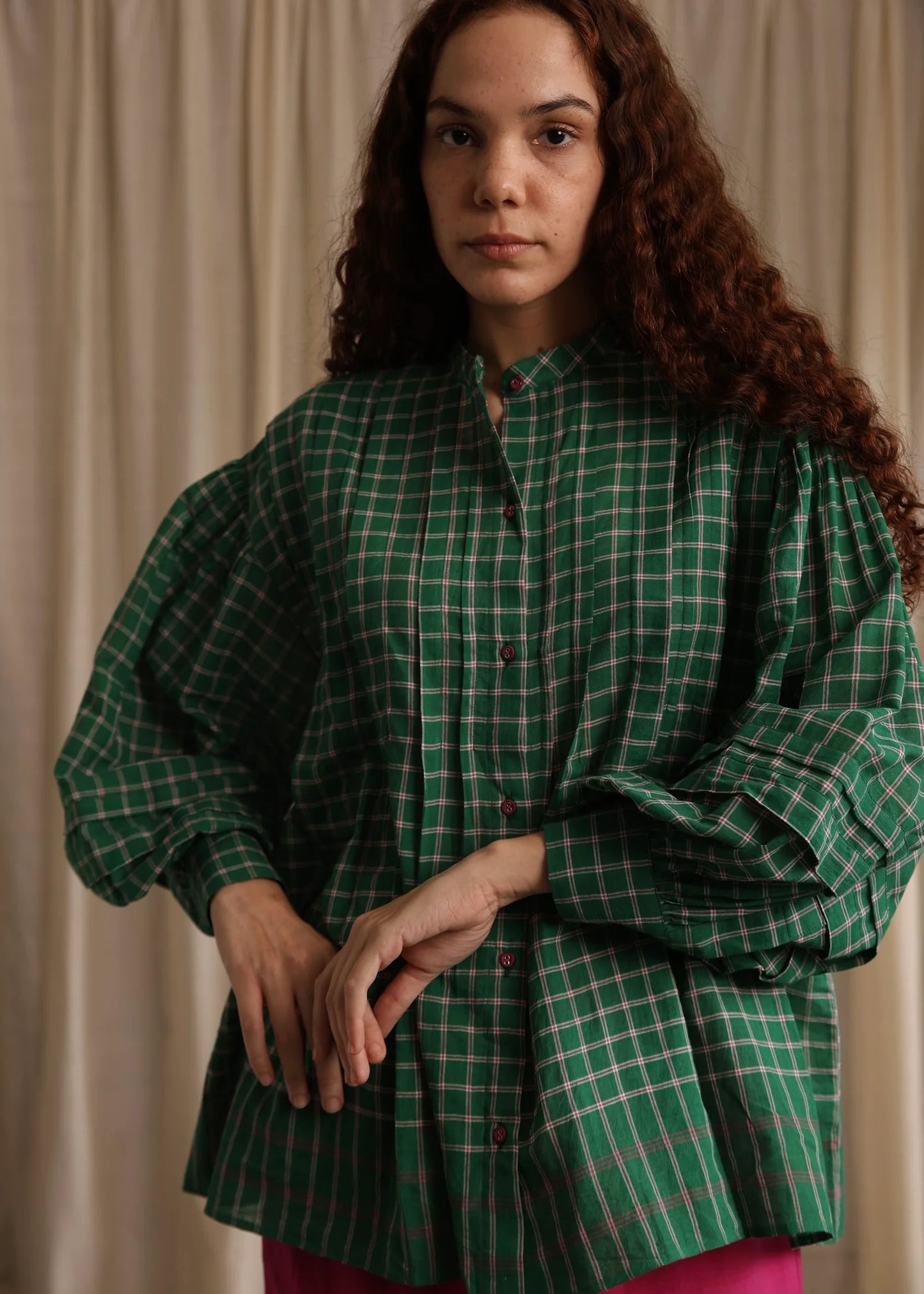 Val | Pleated Top