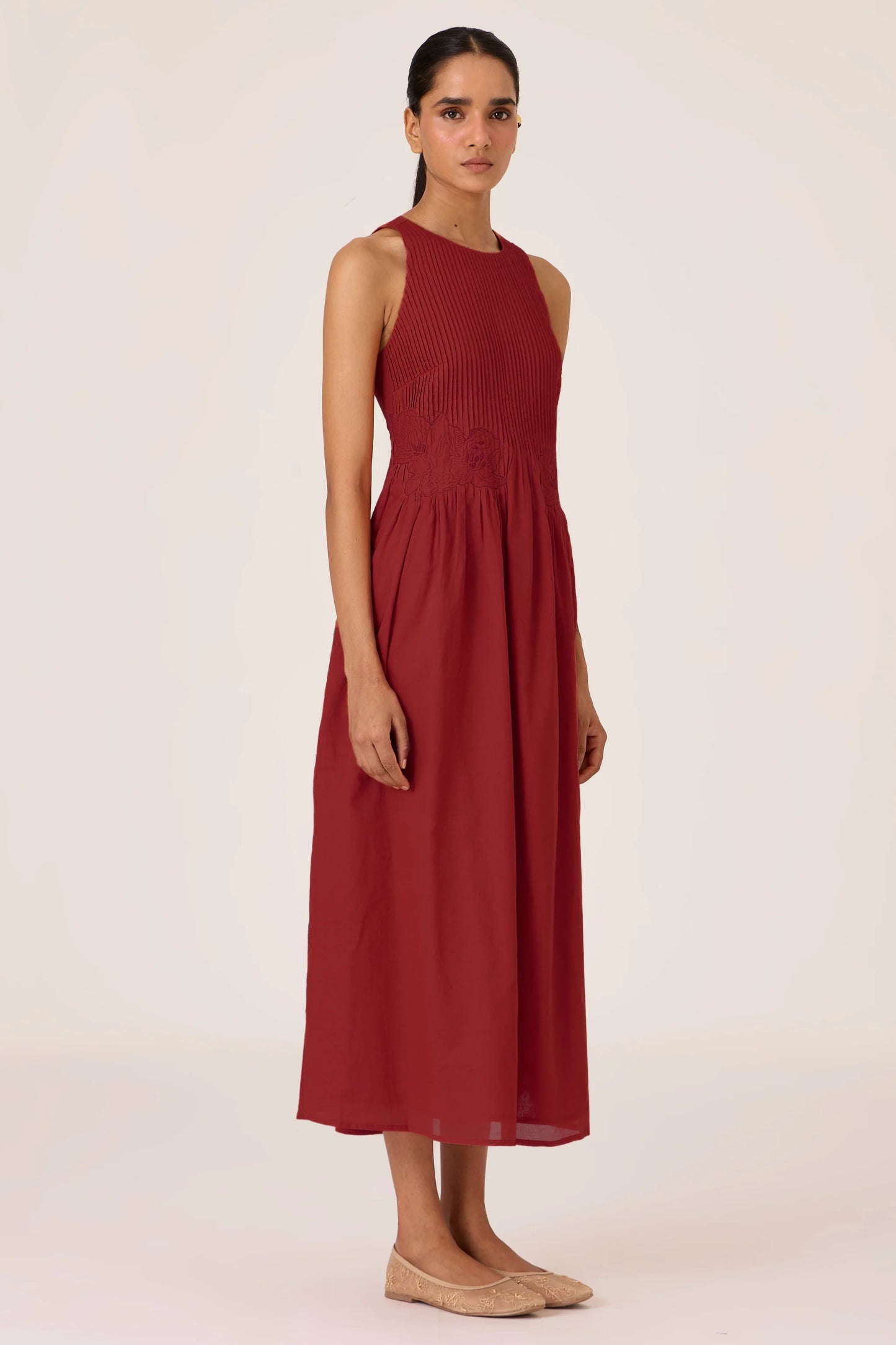 Amani | Coke Embroidered Dress