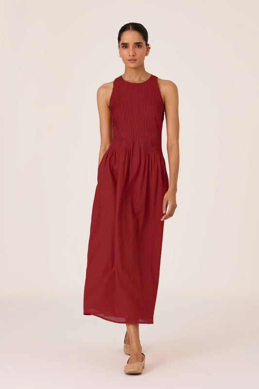 Amani | Coke Embroidered Dress