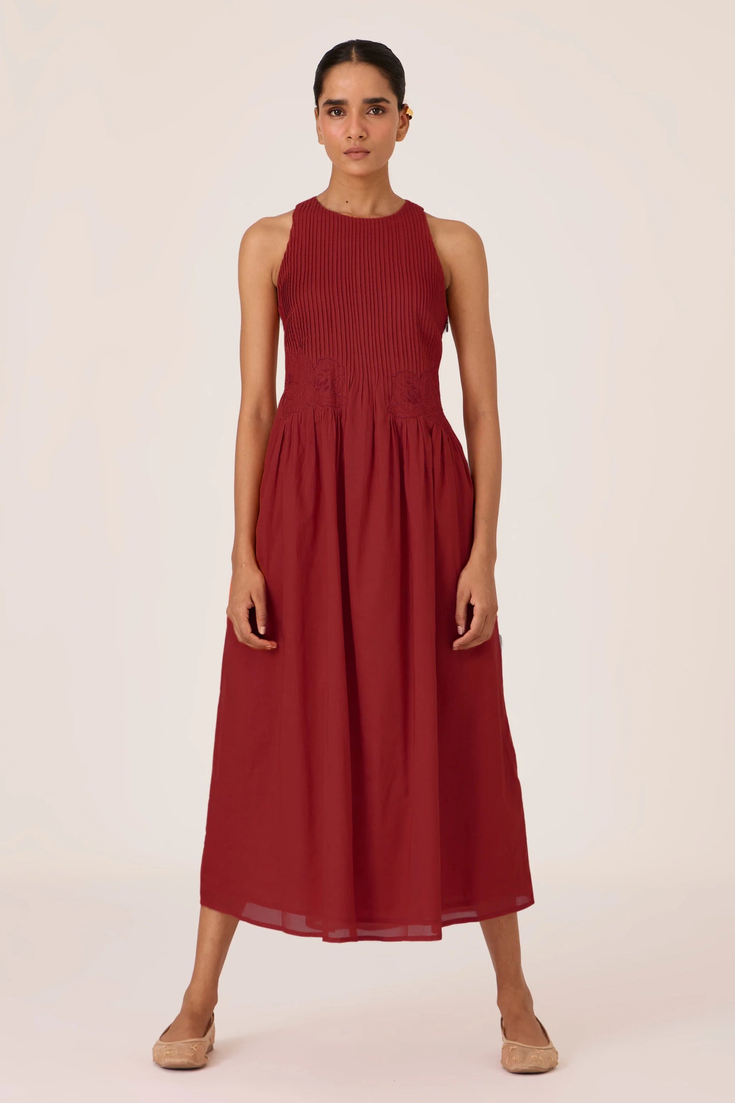 Amani | Coke Embroidered Dress