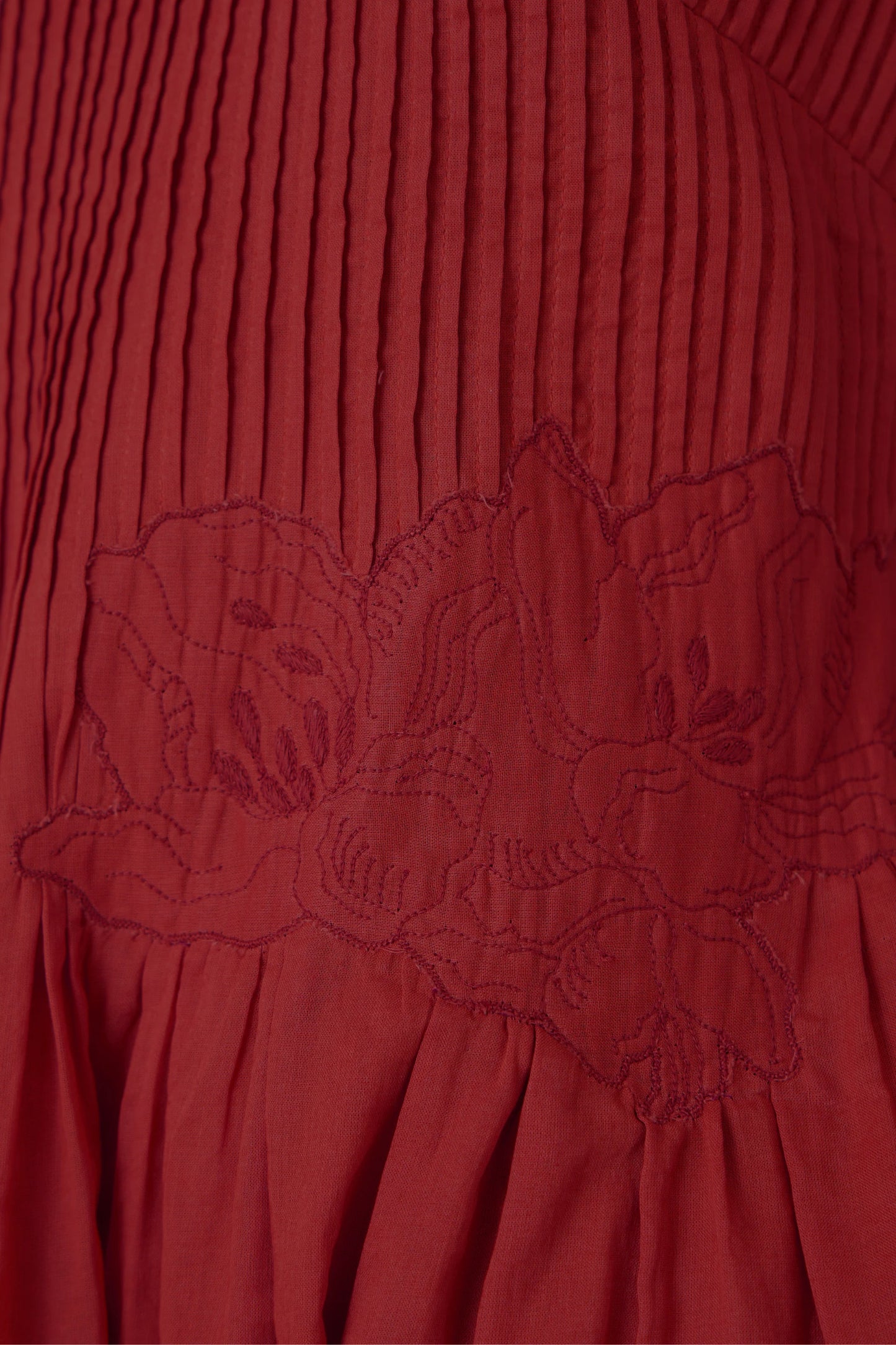 Amani | Coke Embroidered Dress