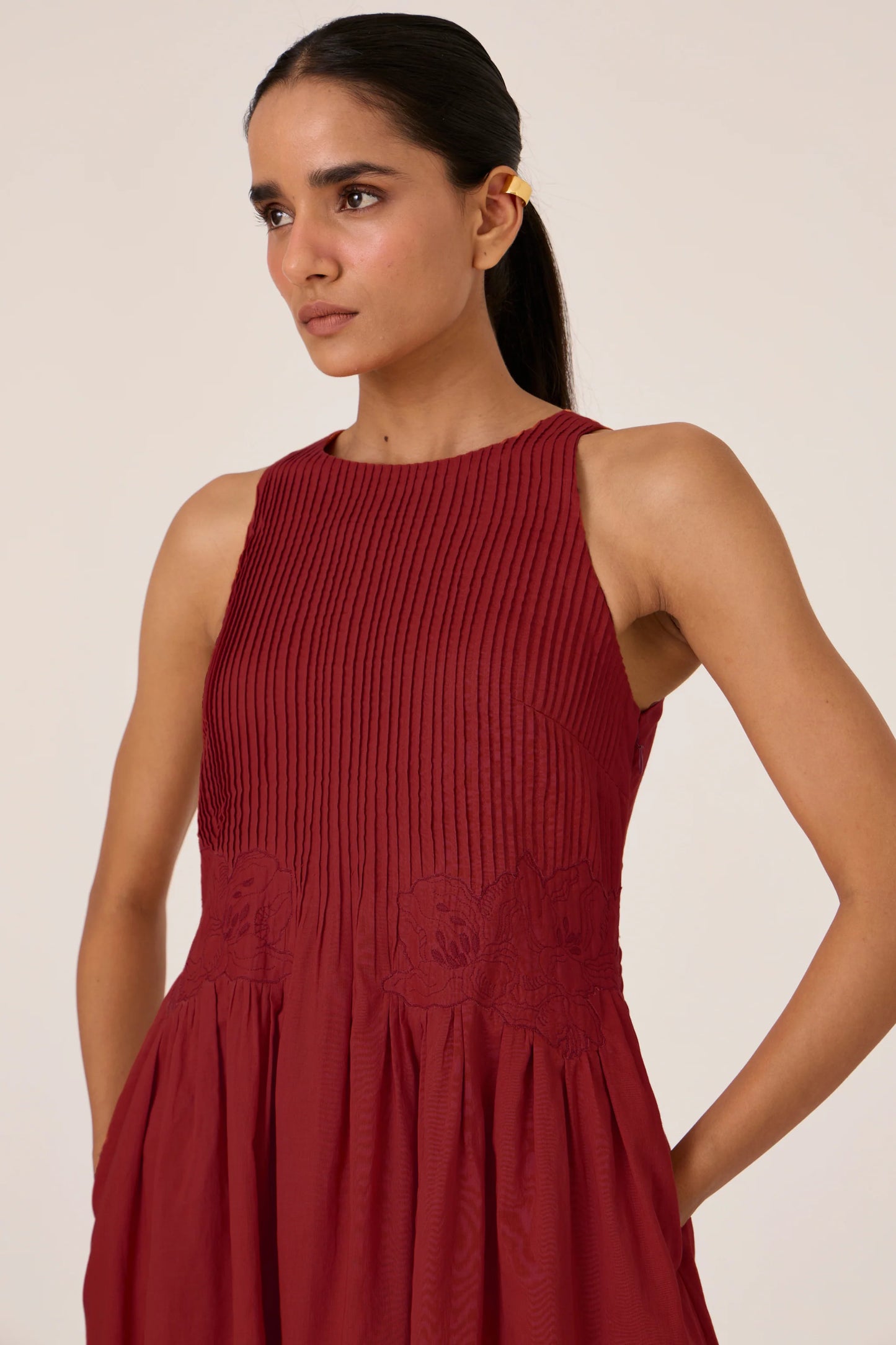 Amani | Coke Embroidered Dress