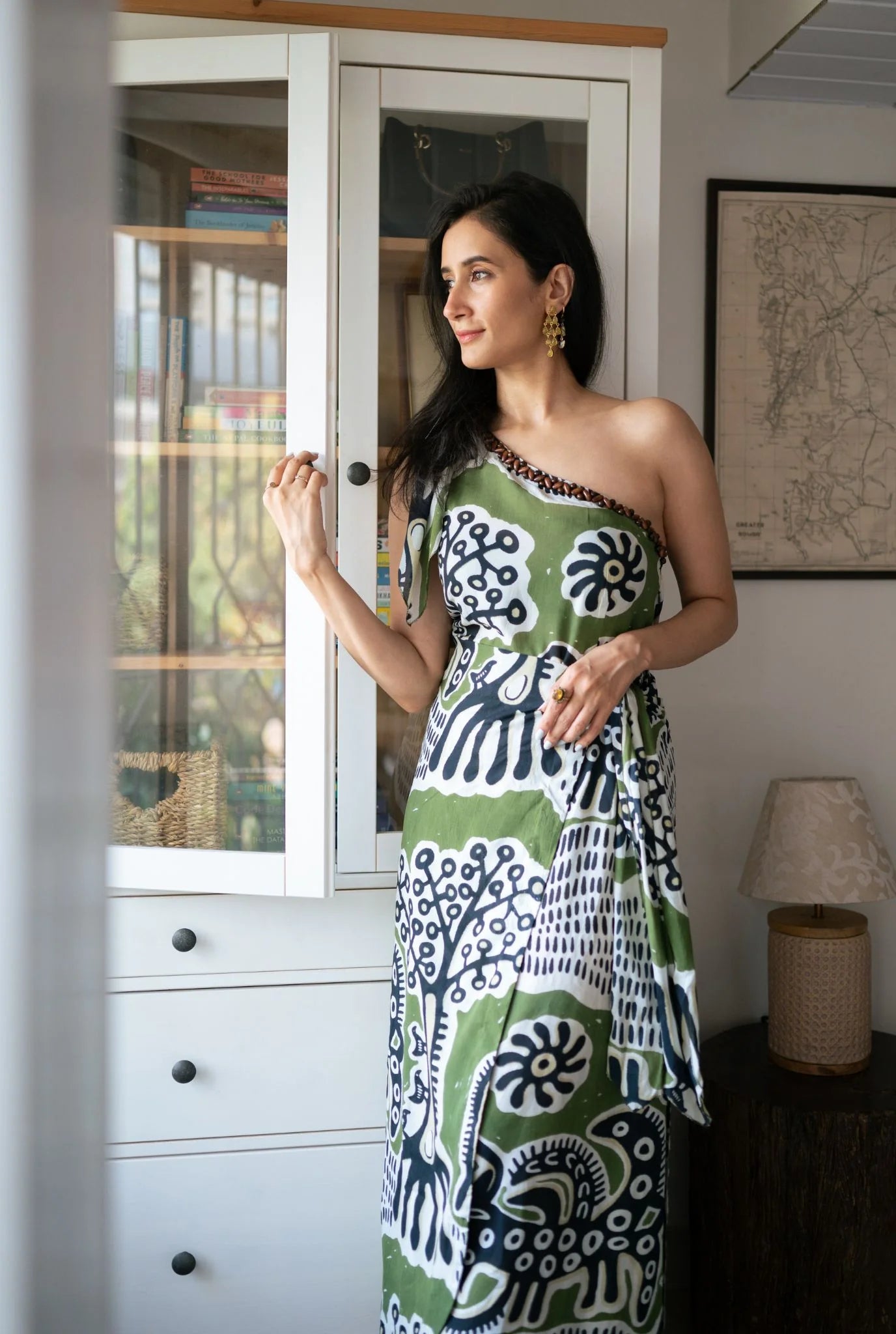 Sohrai | One Shoulder Dress