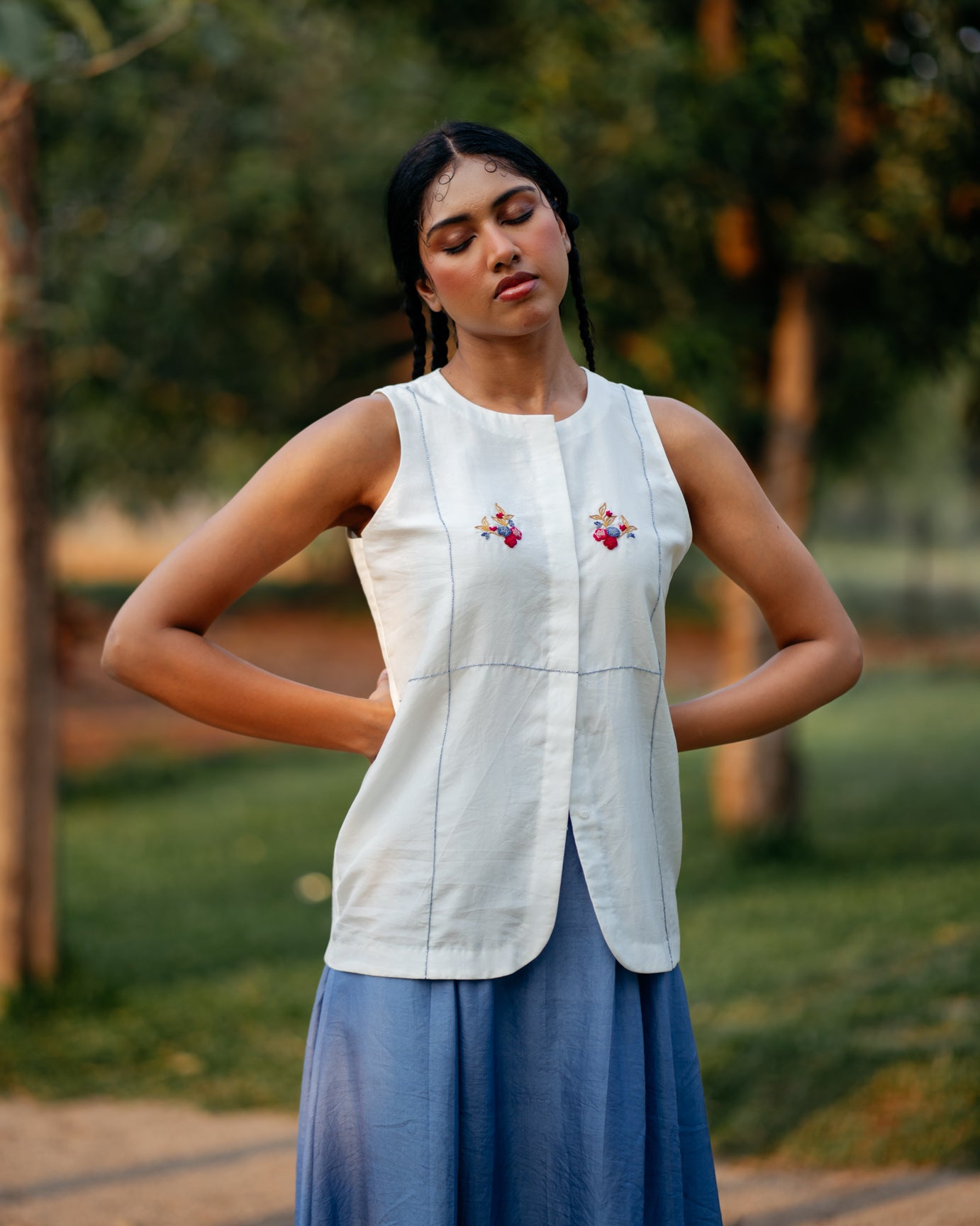 Norma | Silk Vest