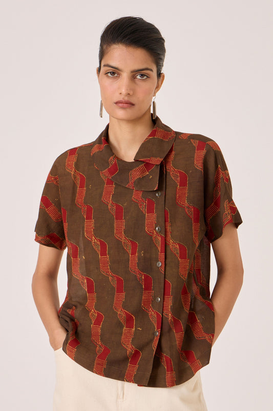 Aavish | Block Print Shirt