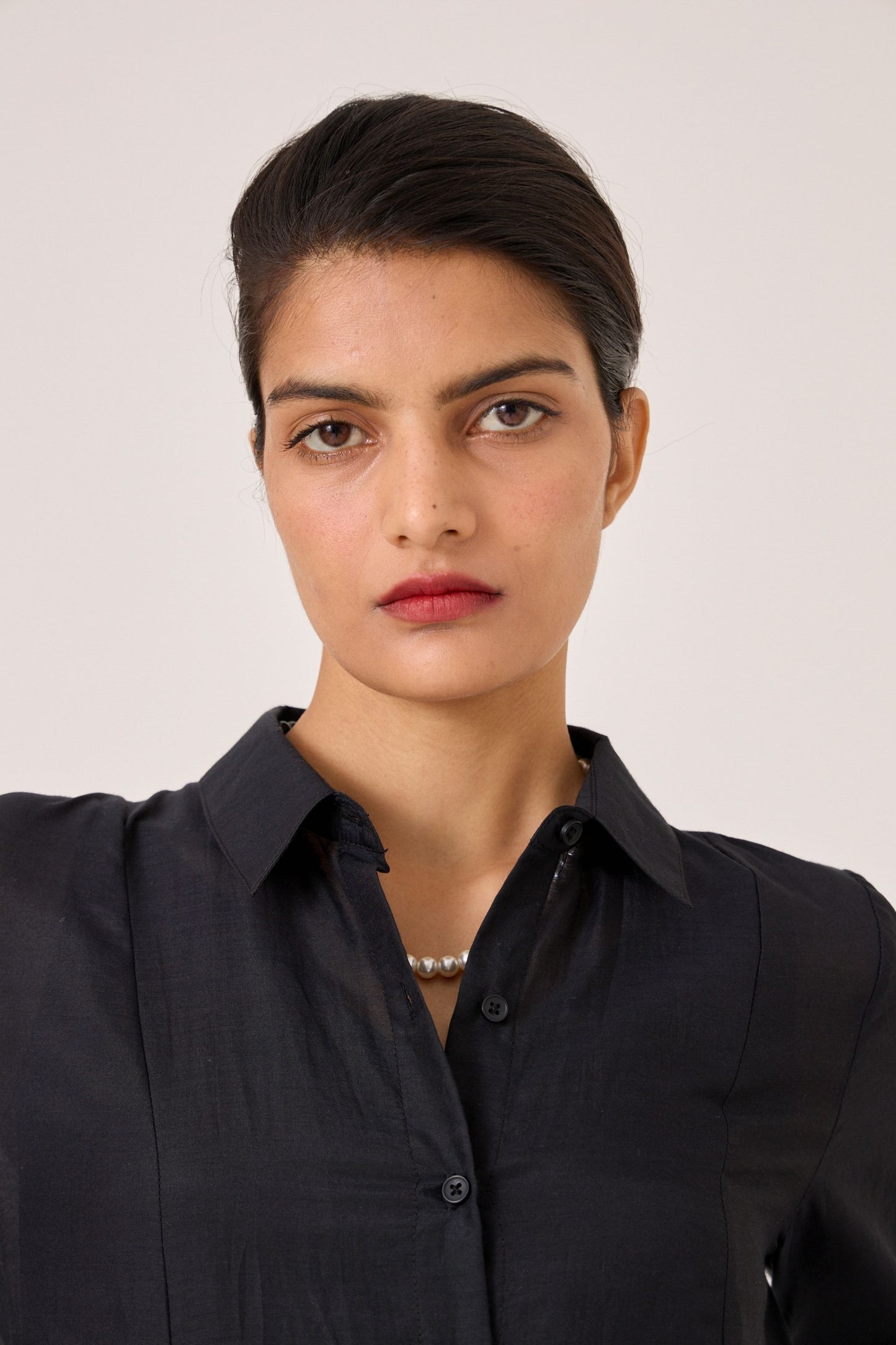 Jini | Black Shirt Dress