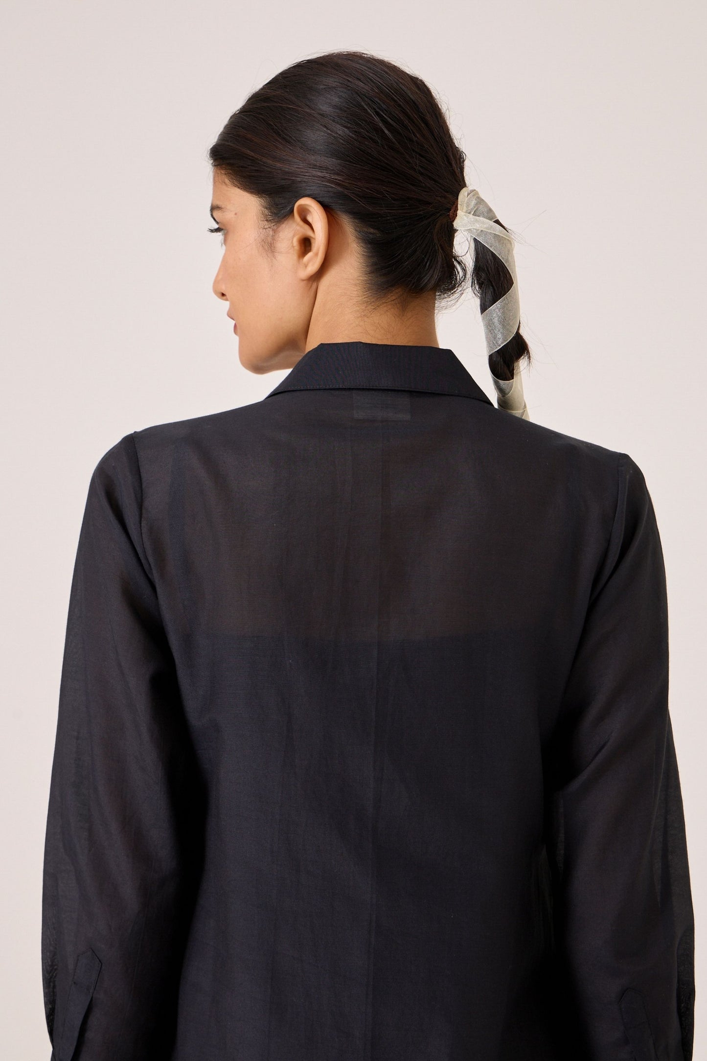 Jini | Black Shirt Dress