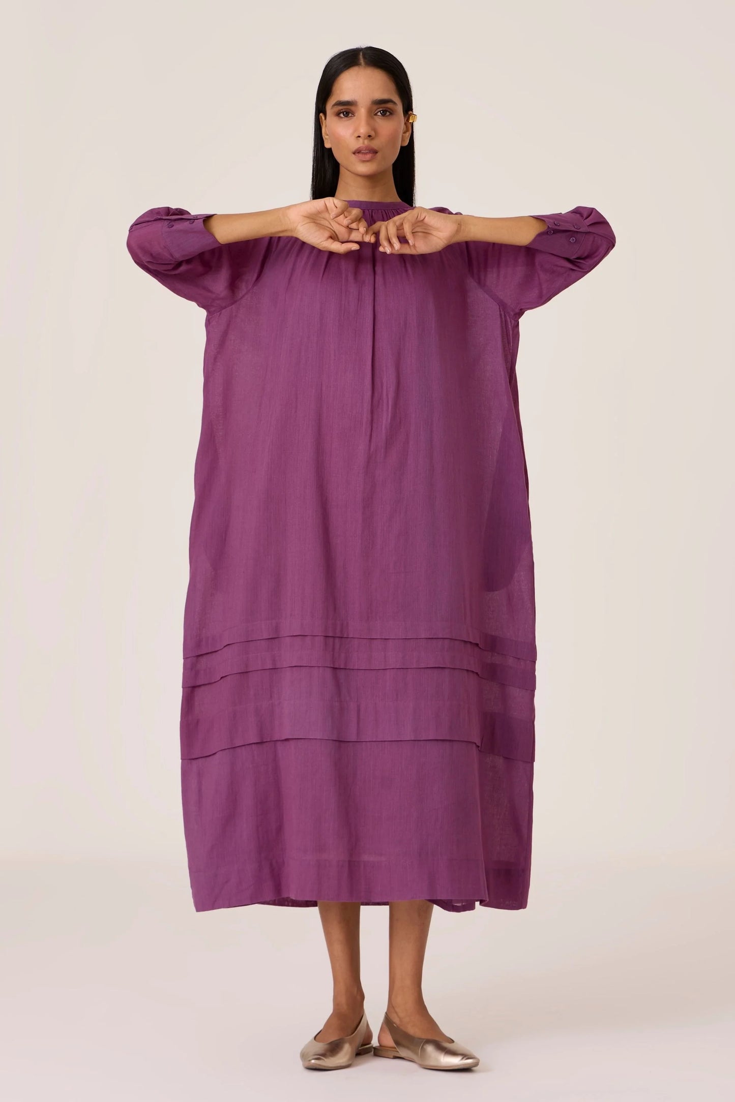 Fares | Purple Dress