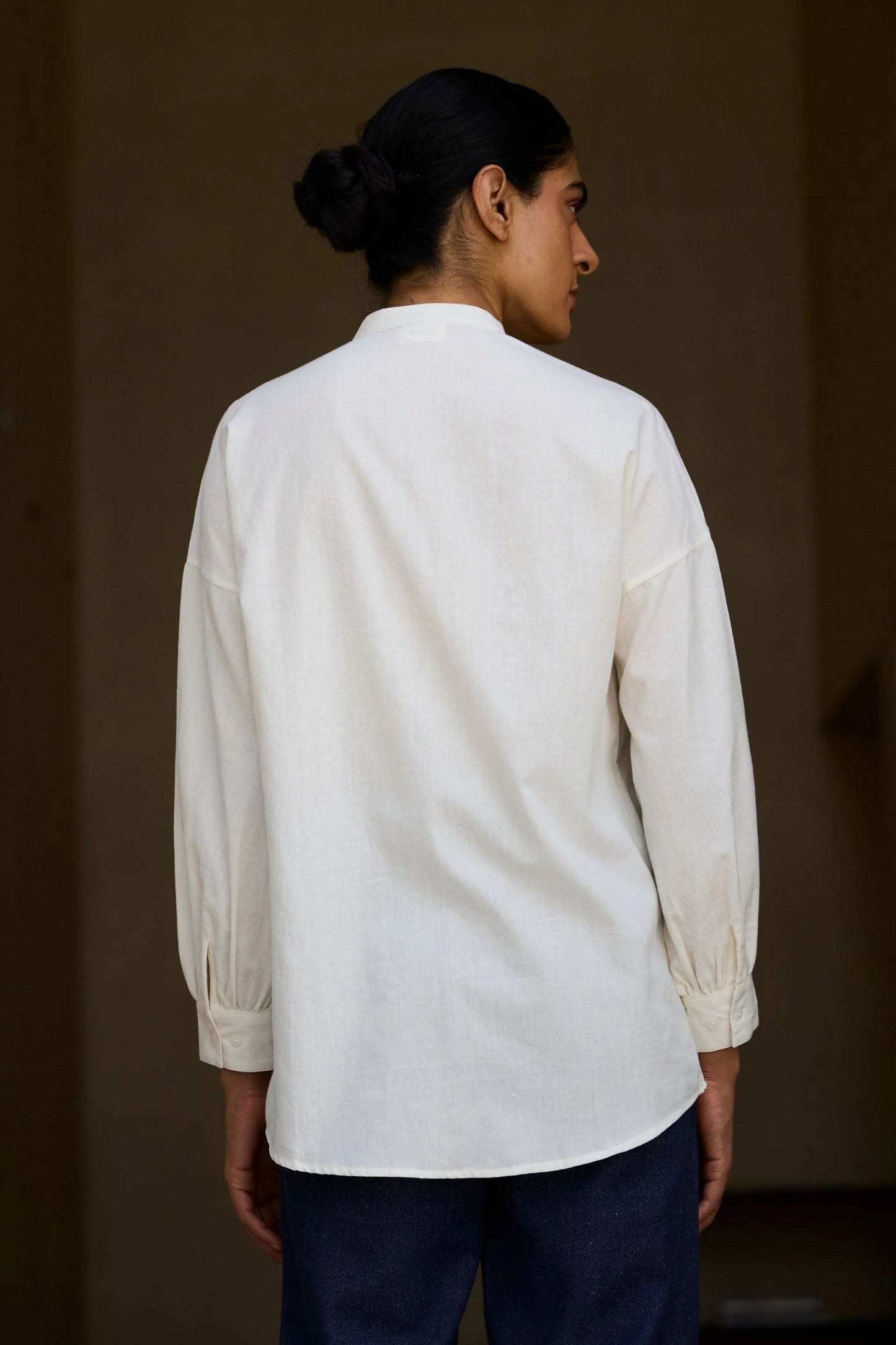 Ryuk | Handwoven Embroidered Shirt