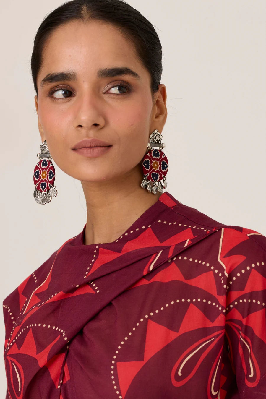 Dalia | Palm Print Dress