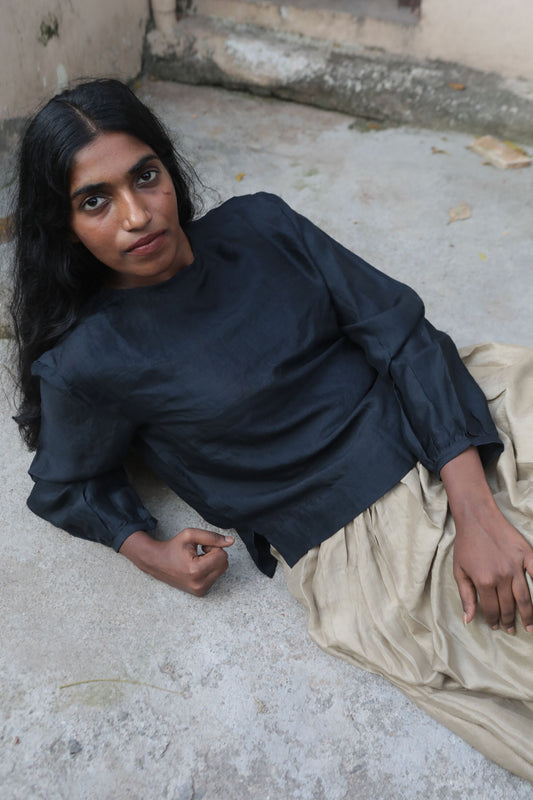 Silk | Full Sleeves Blouse