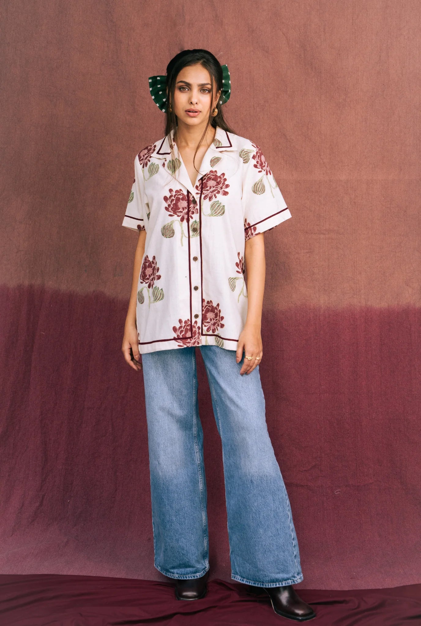 Malabar | Printed Handloom Shirt
