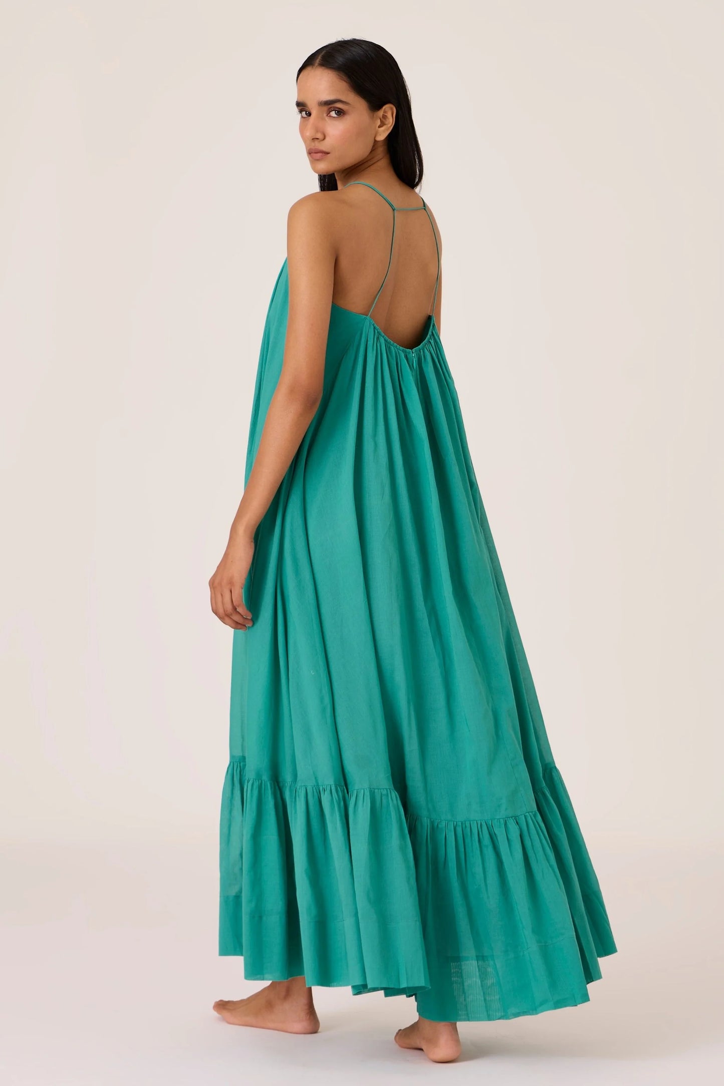 Naiara | Cyan Maxi Dress