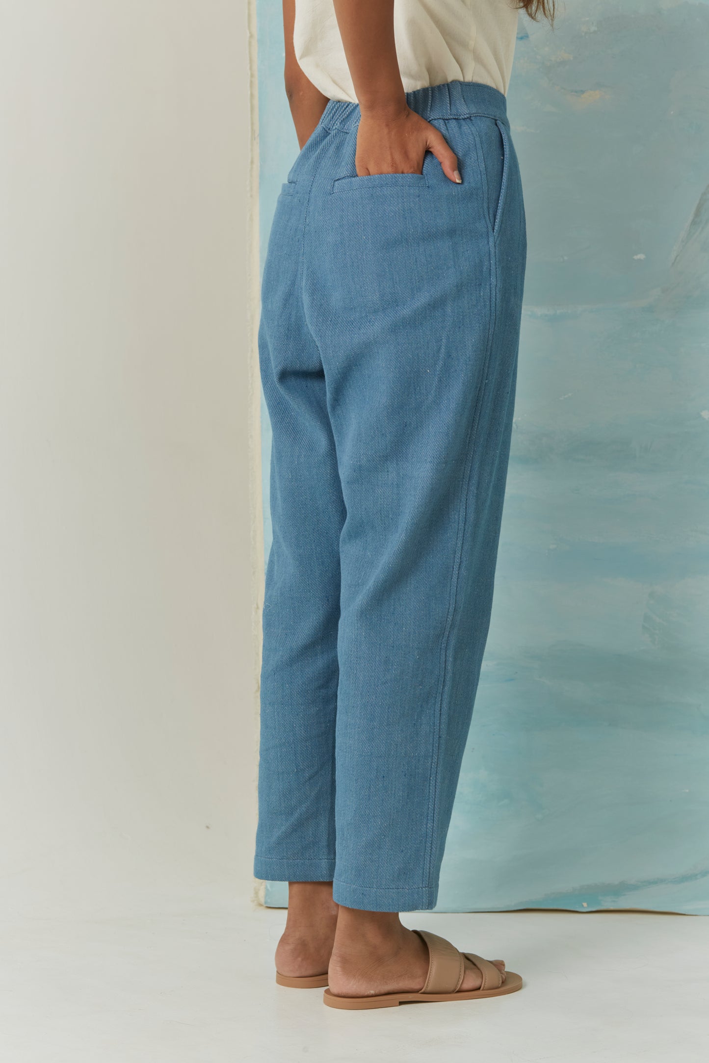 Kai | Pleated denim Pants