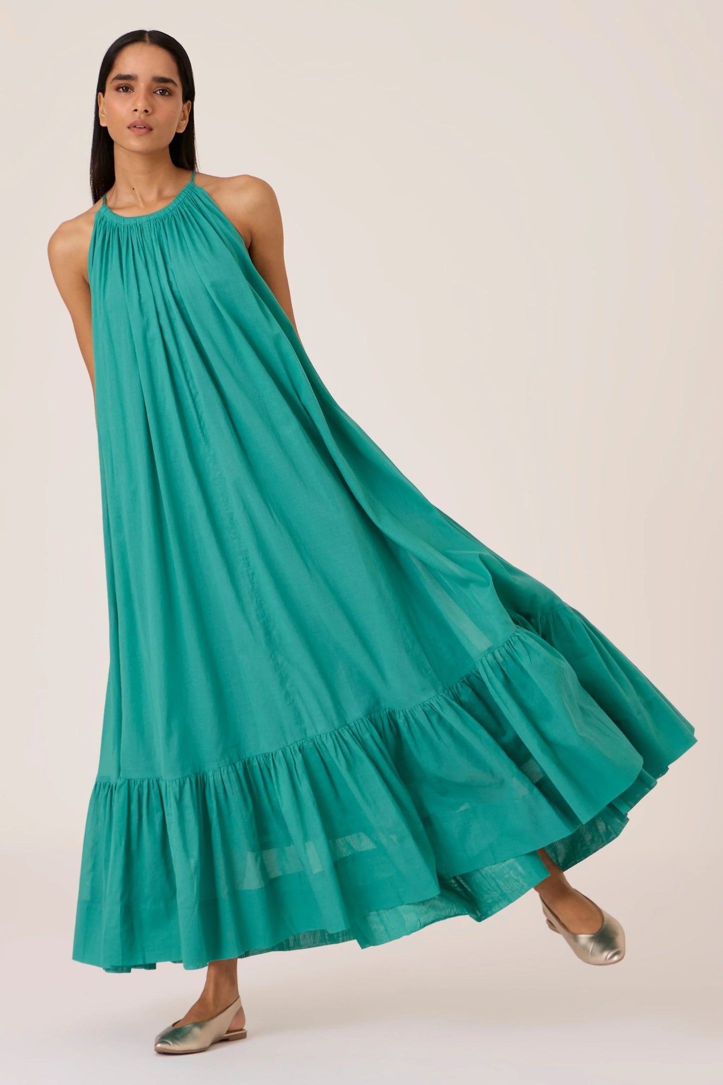 Naiara | Cyan Maxi Dress