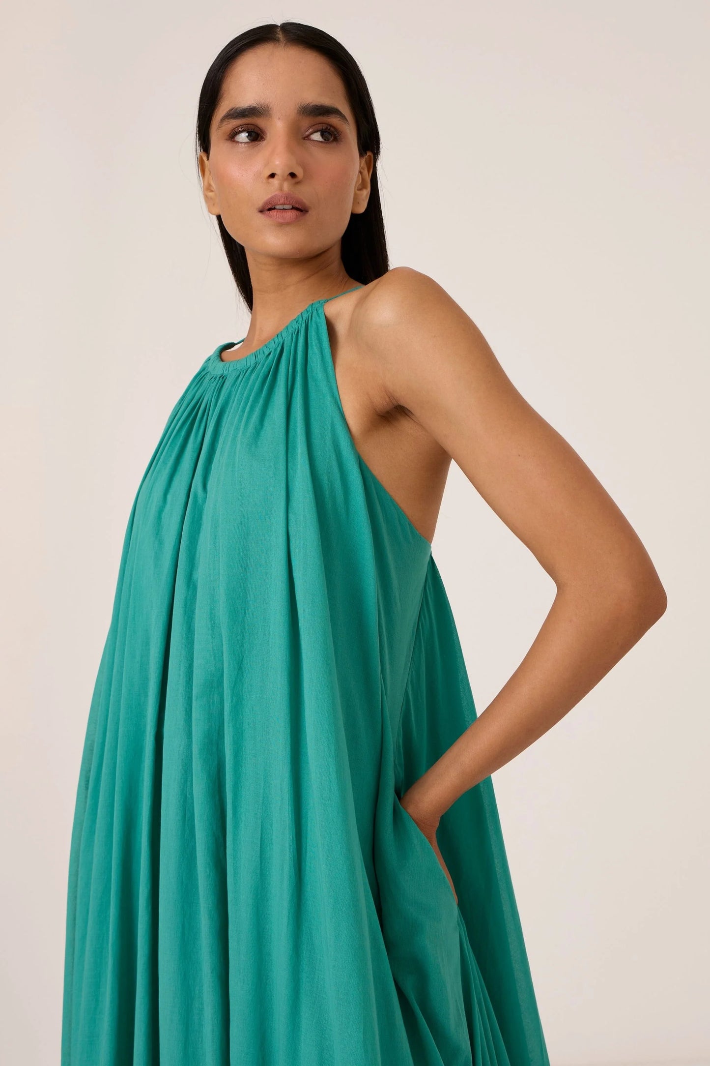 Naiara | Cyan Maxi Dress
