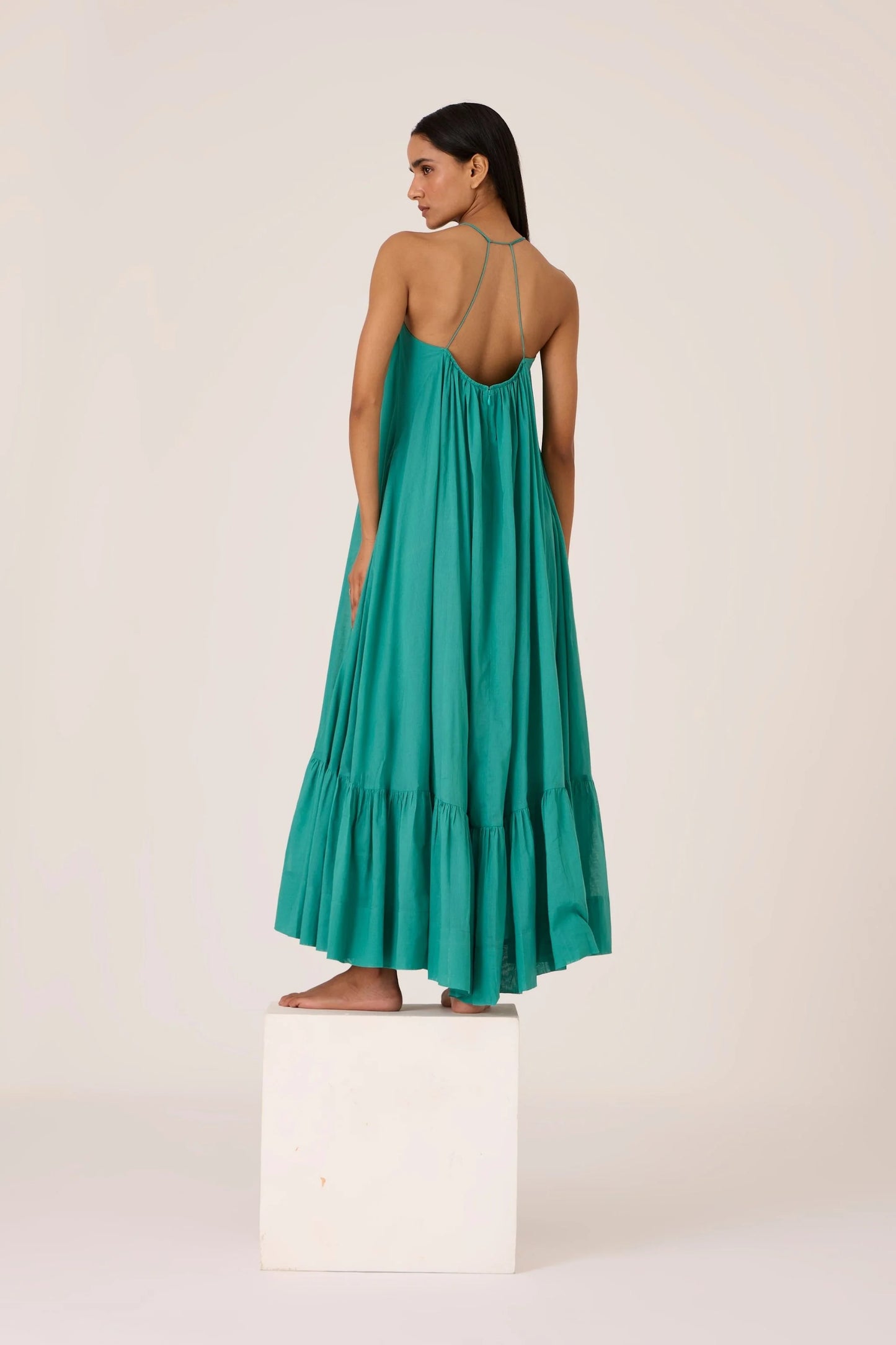 Naiara | Cyan Maxi Dress