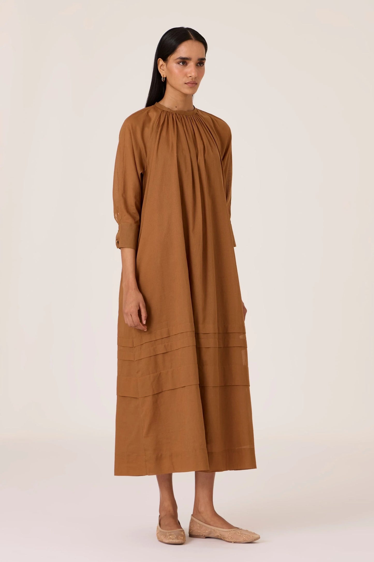 Fares | Brown Dress