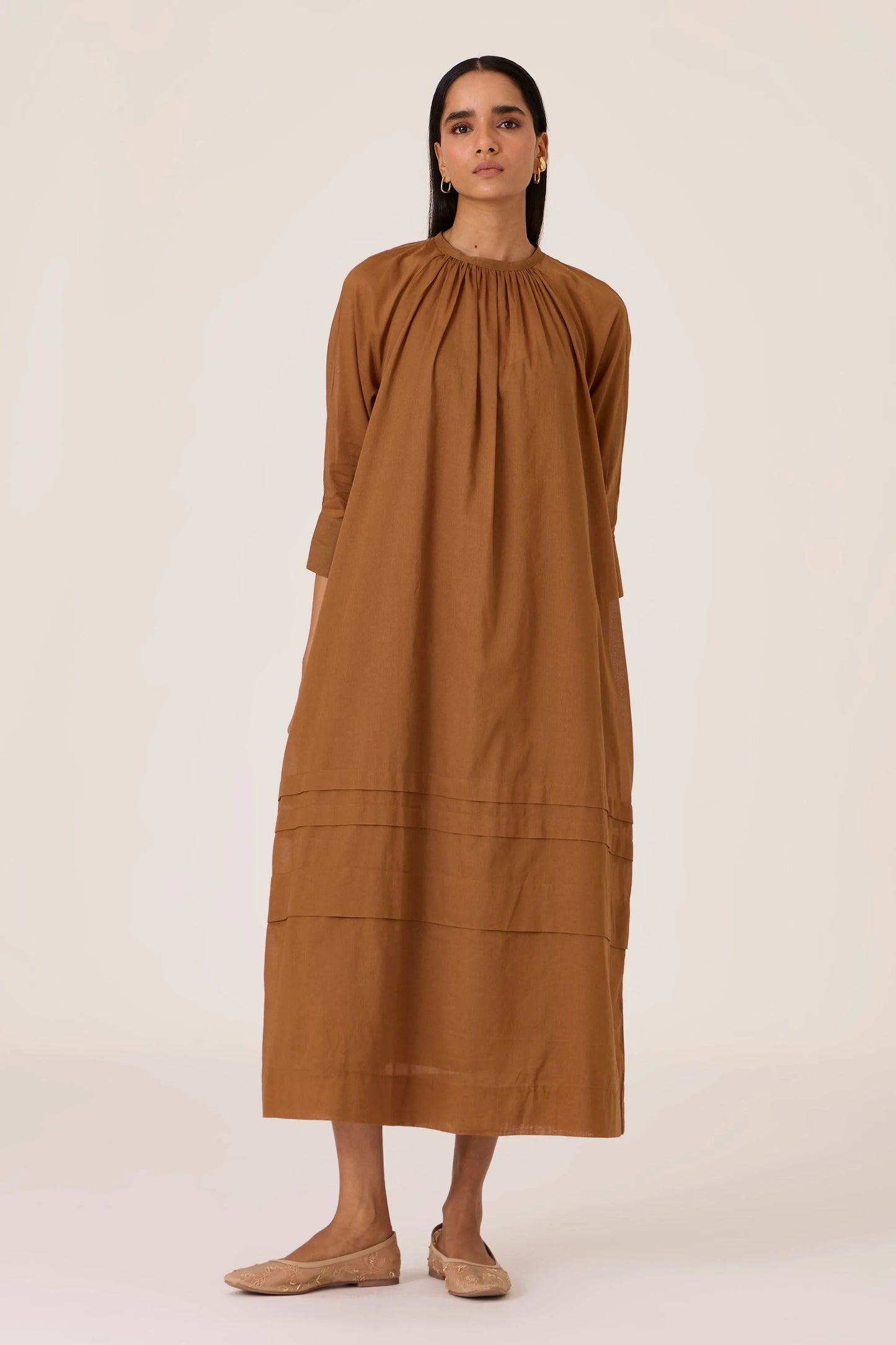 Fares | Brown Dress