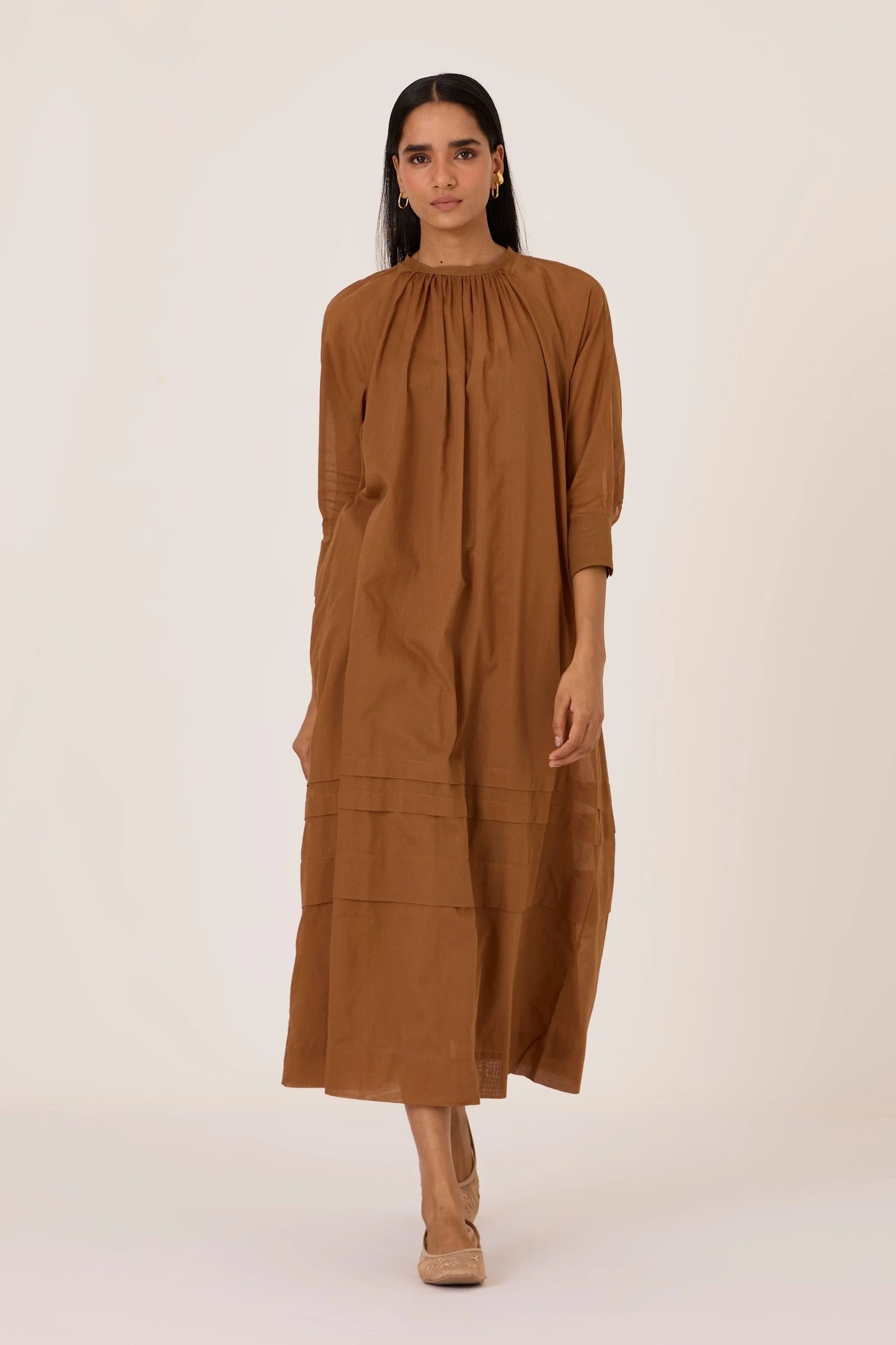 Fares | Brown Dress