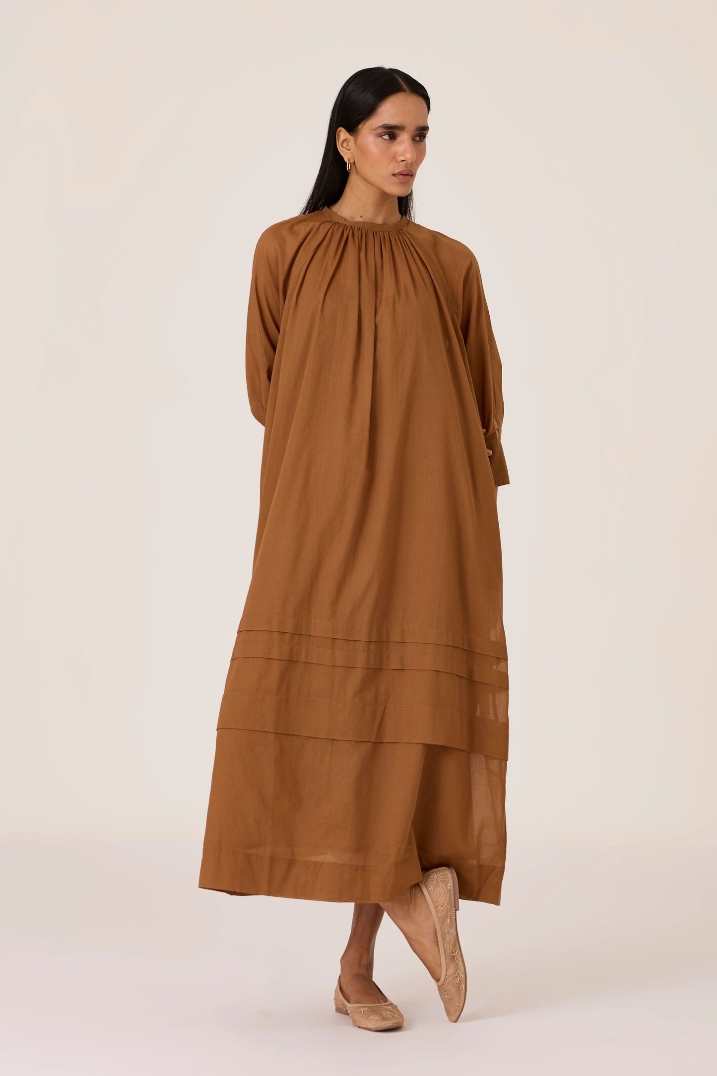 Fares | Brown Dress
