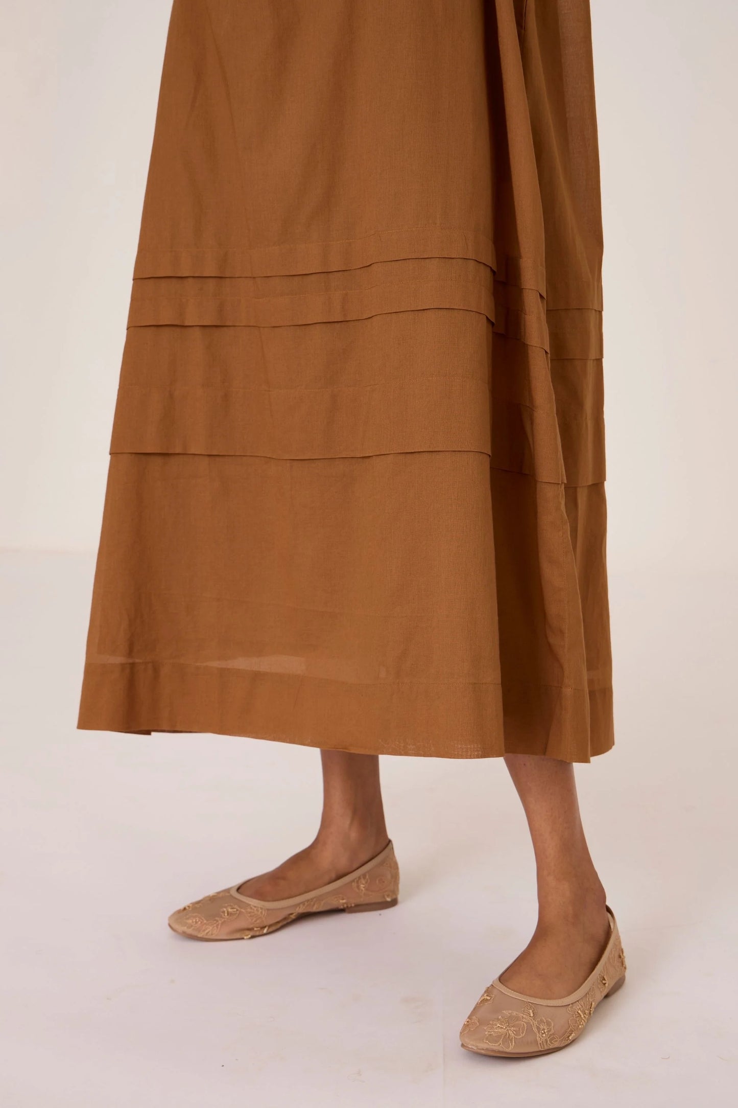 Fares | Brown Dress