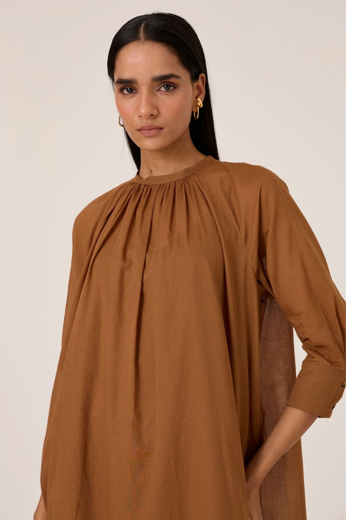 Fares | Brown Dress