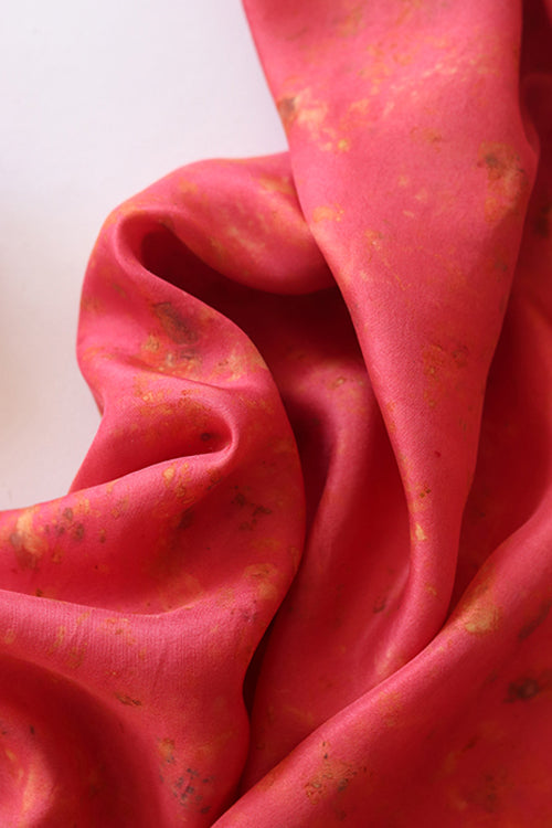 Savni | Eco Printed Habutai Silk Yardage