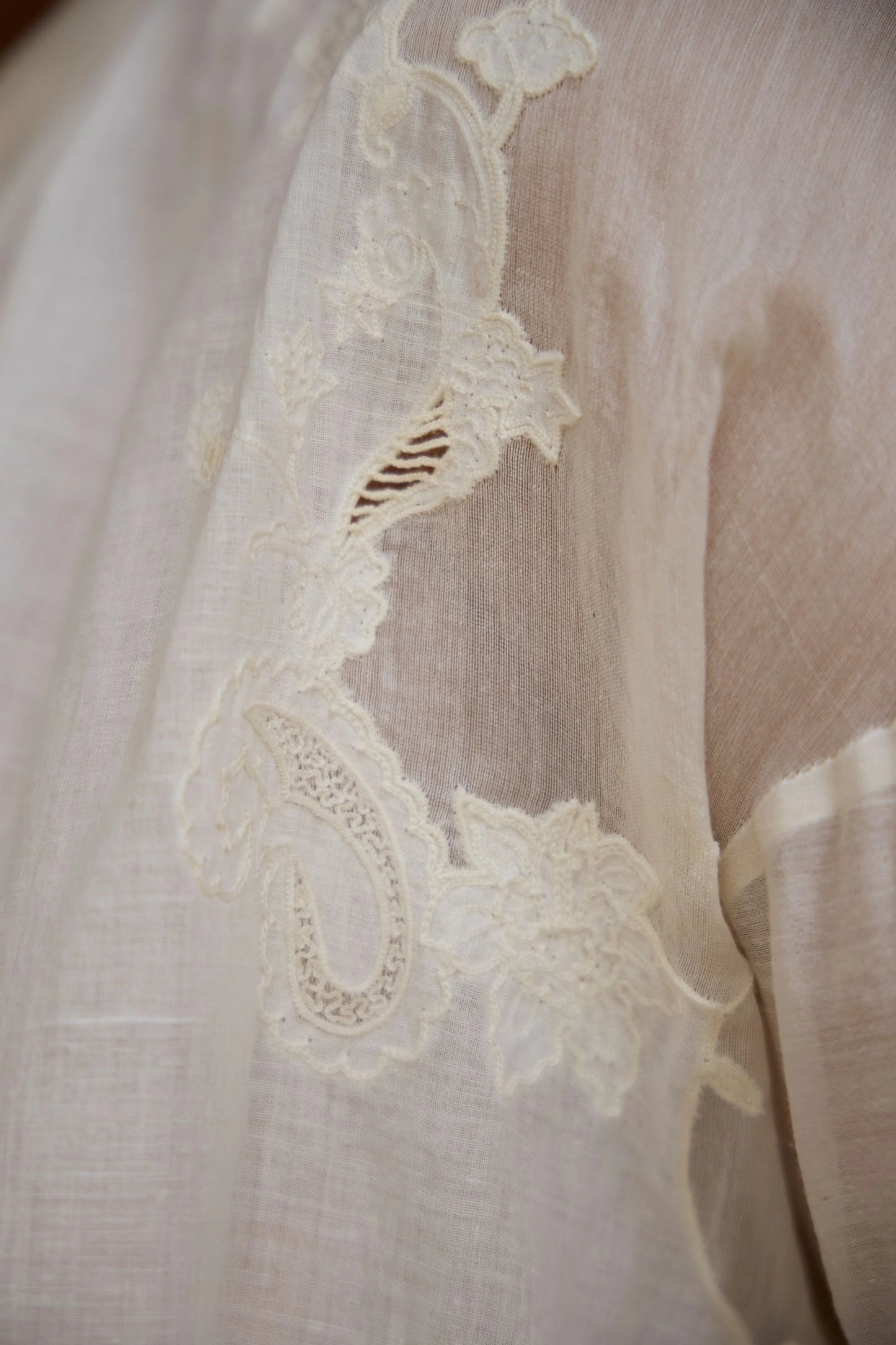 Raha | Embroidered Handwoven Top