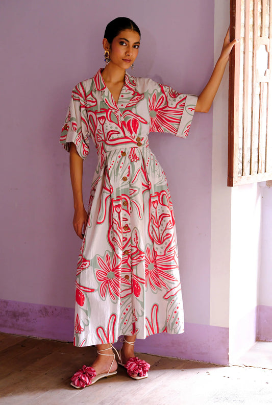 Inca | Printed Day Dress