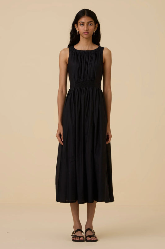 Hafa | Black Sleeveless Dress