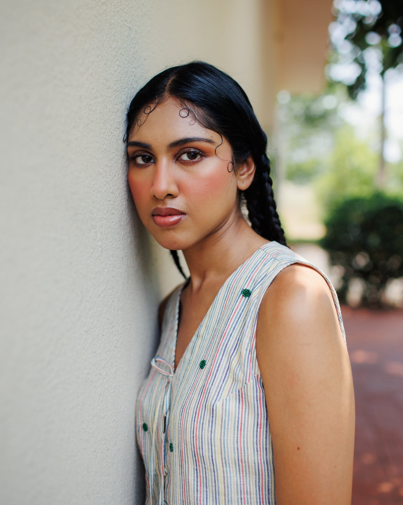 Sage | Tie-Up Vest
