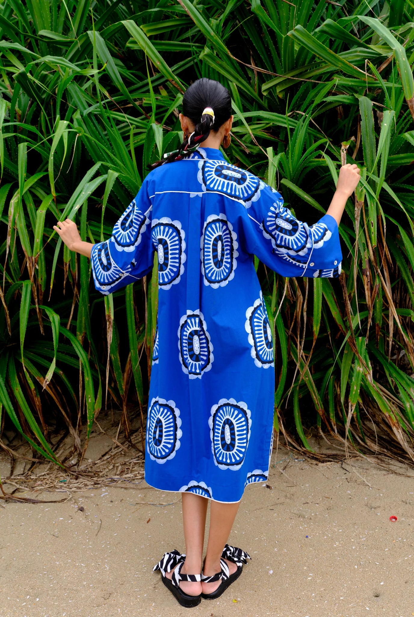 Manakin | Printed Shirt dress