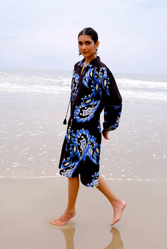 Orca | Black Shift Dress
