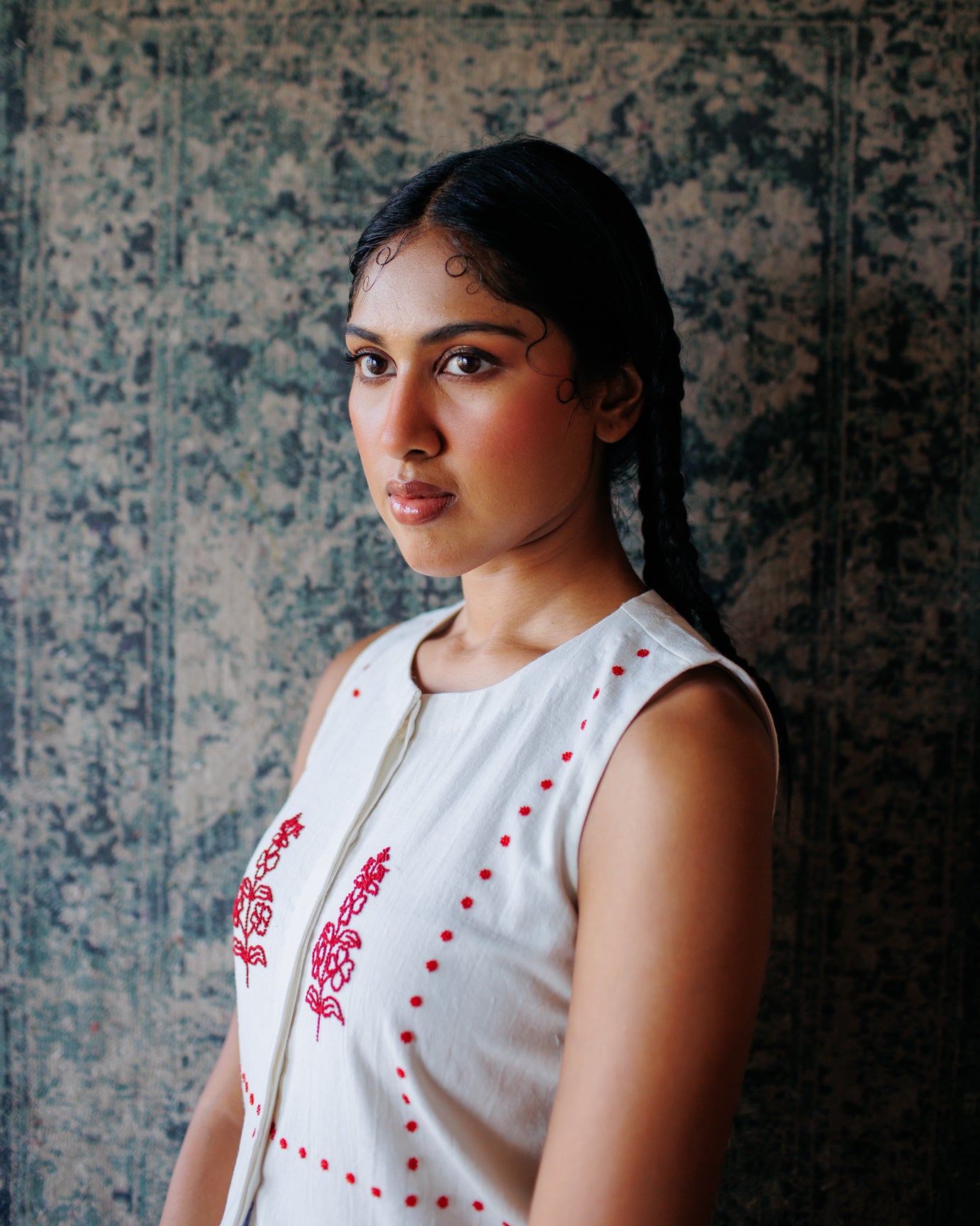 Ava | Embroidered Set
