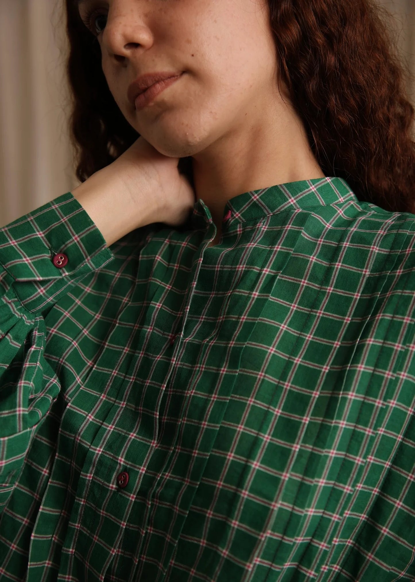 Val | Pleated Top