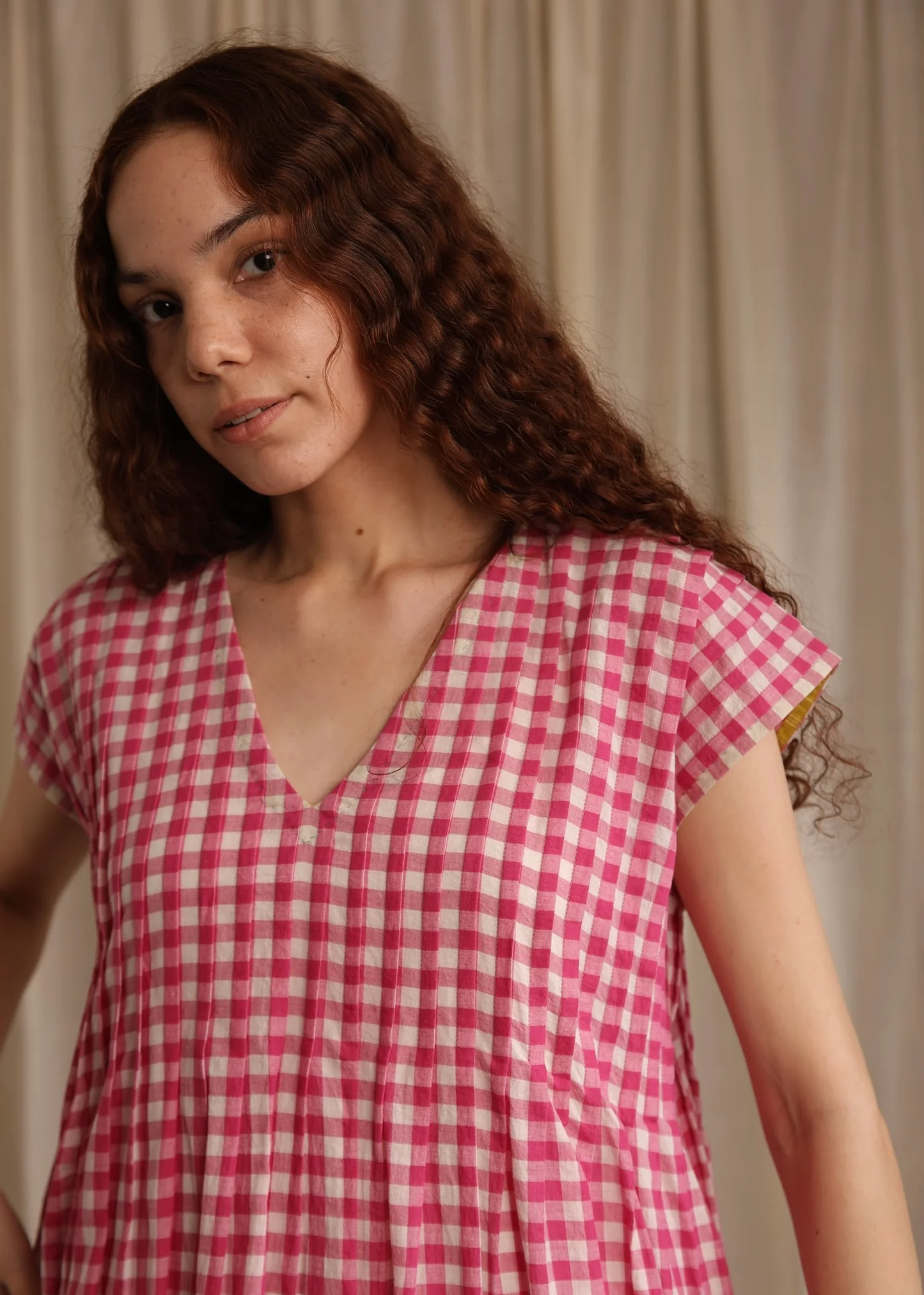 Darla | Gingham Checks Dress