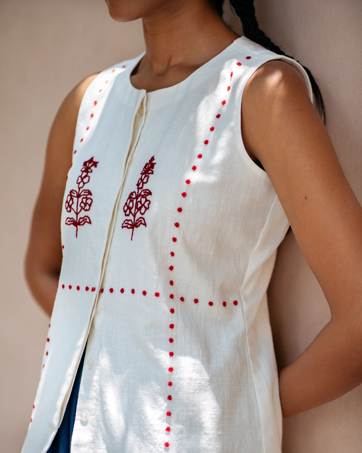 Ava | Embroidered Set