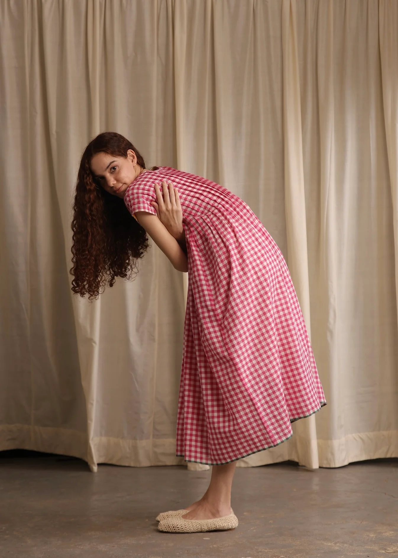 Darla | Gingham Checks Dress