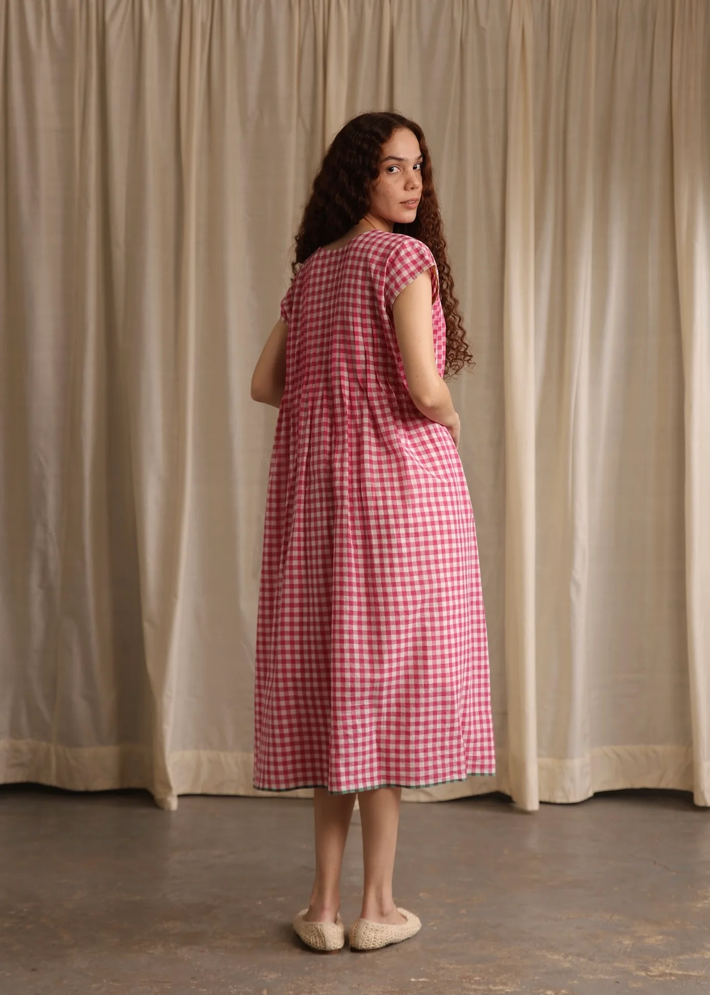 Darla | Gingham Checks Dress