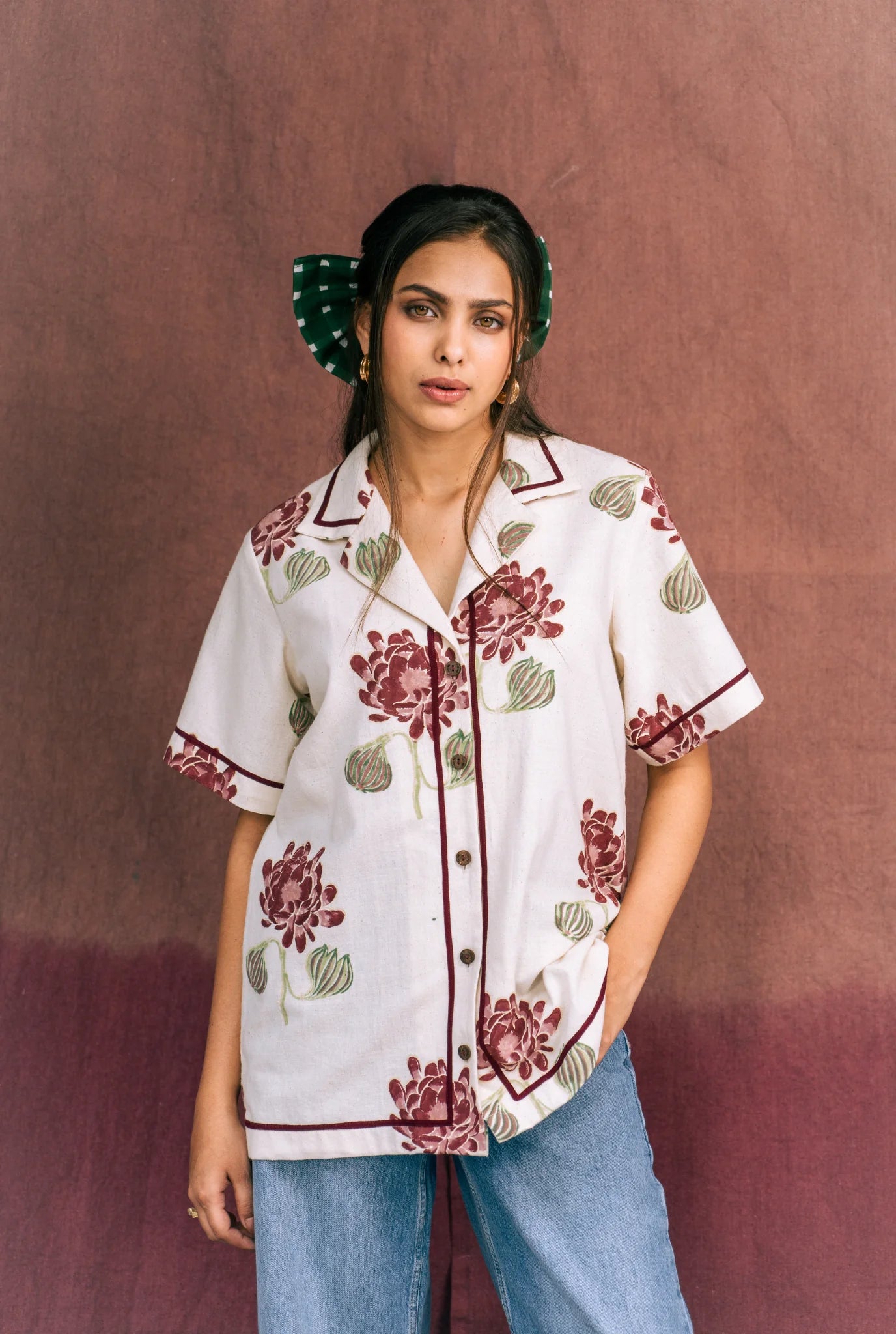 Malabar | Printed Handloom Shirt