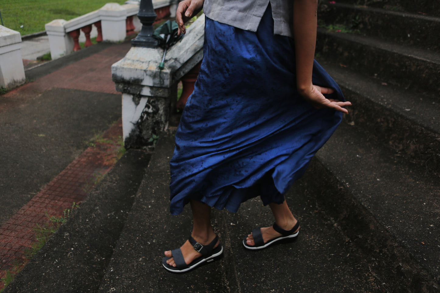 Midnight | Pleated Skirt