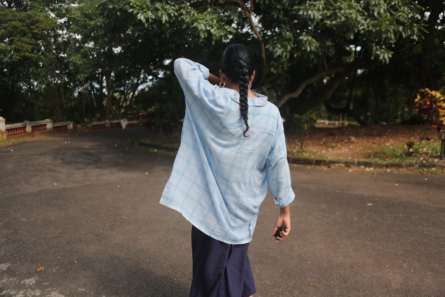 Confluence | Oversized Drop-shoulder Shirt