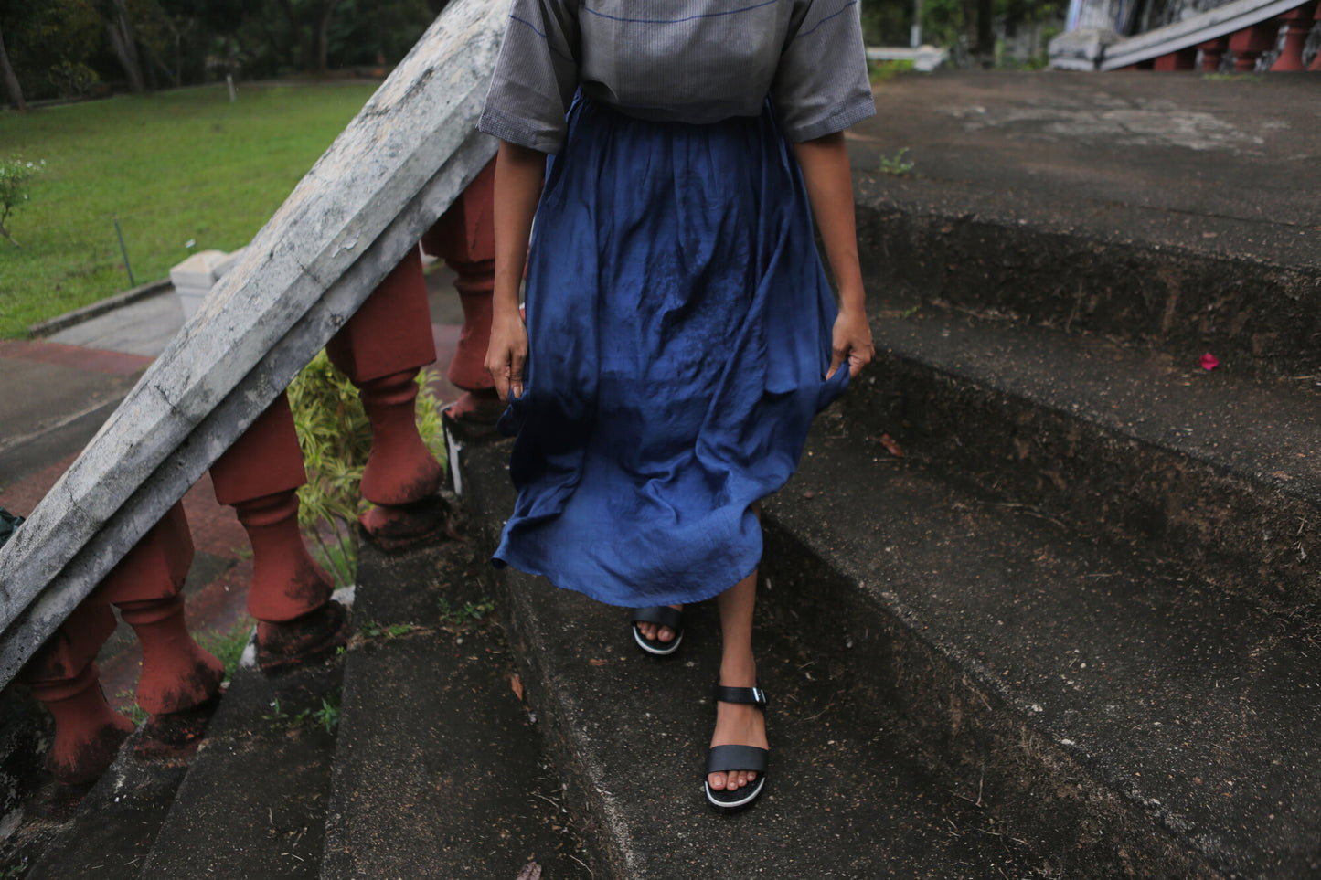 Midnight | Pleated Skirt