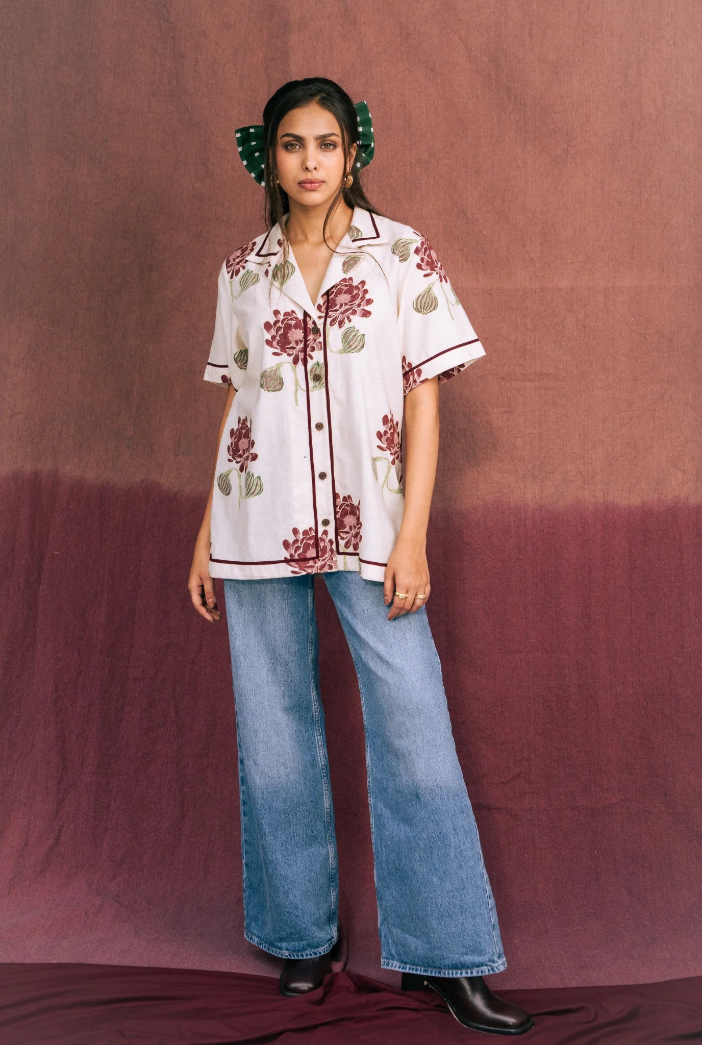 Malabar | Printed Handloom Shirt