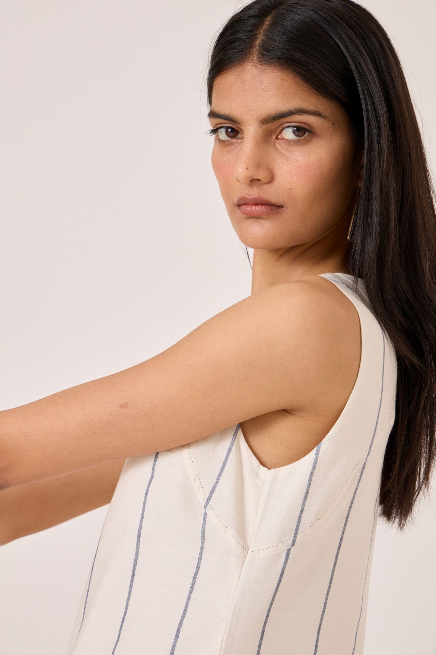 Ruchira | Striped Dress