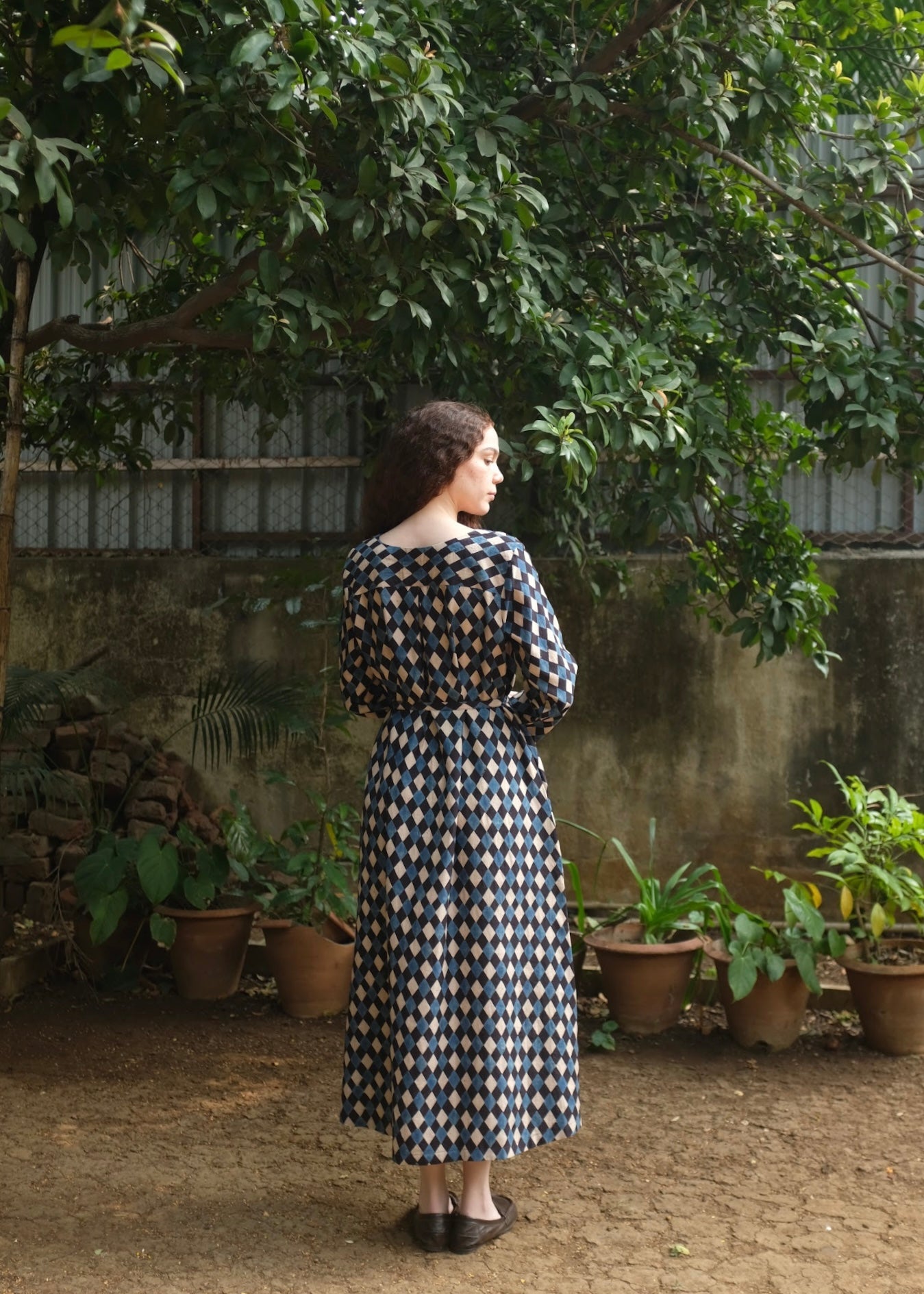 Helena | Ajrakh Straight Dress