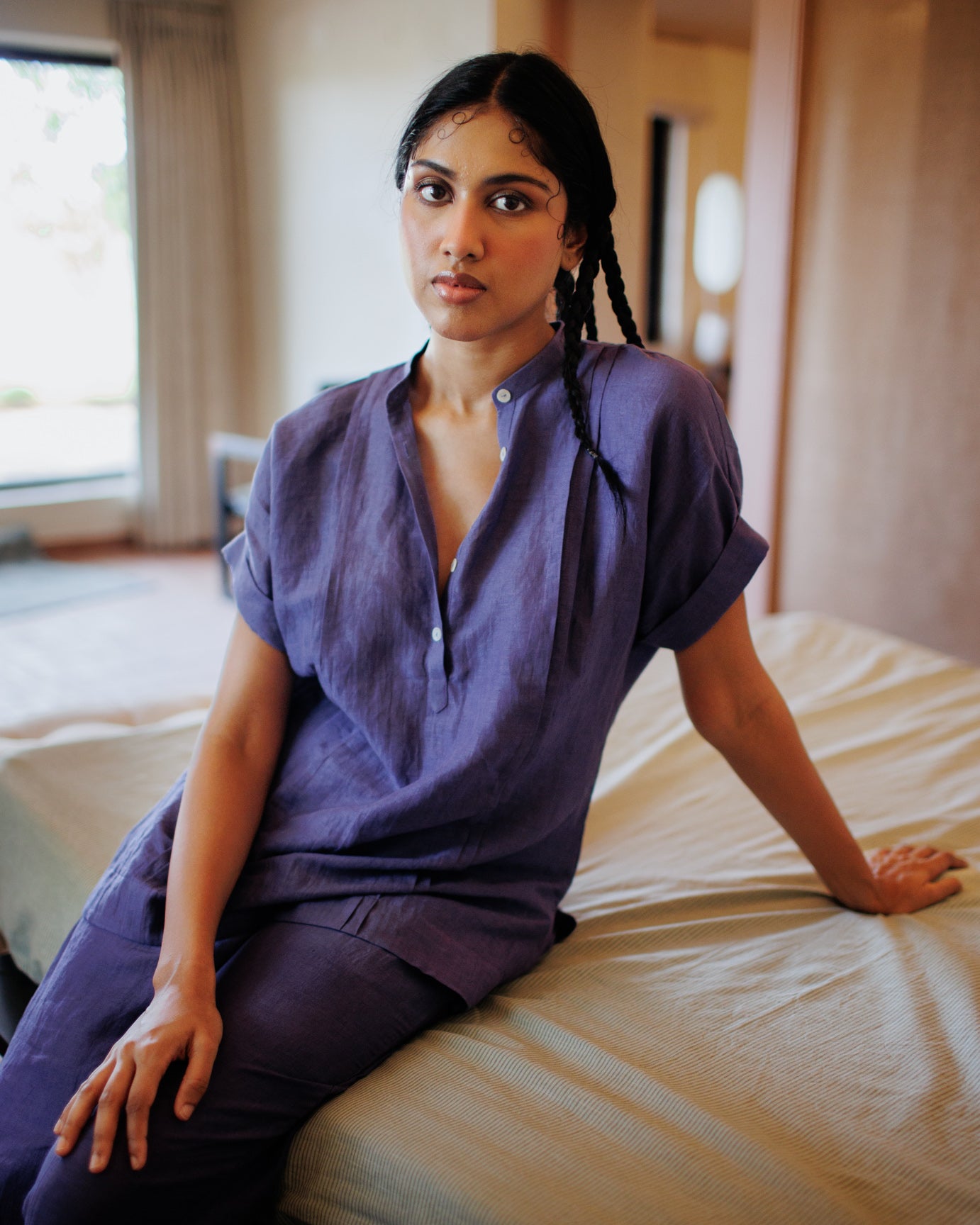 Charlie | Linen Cotton Trouser