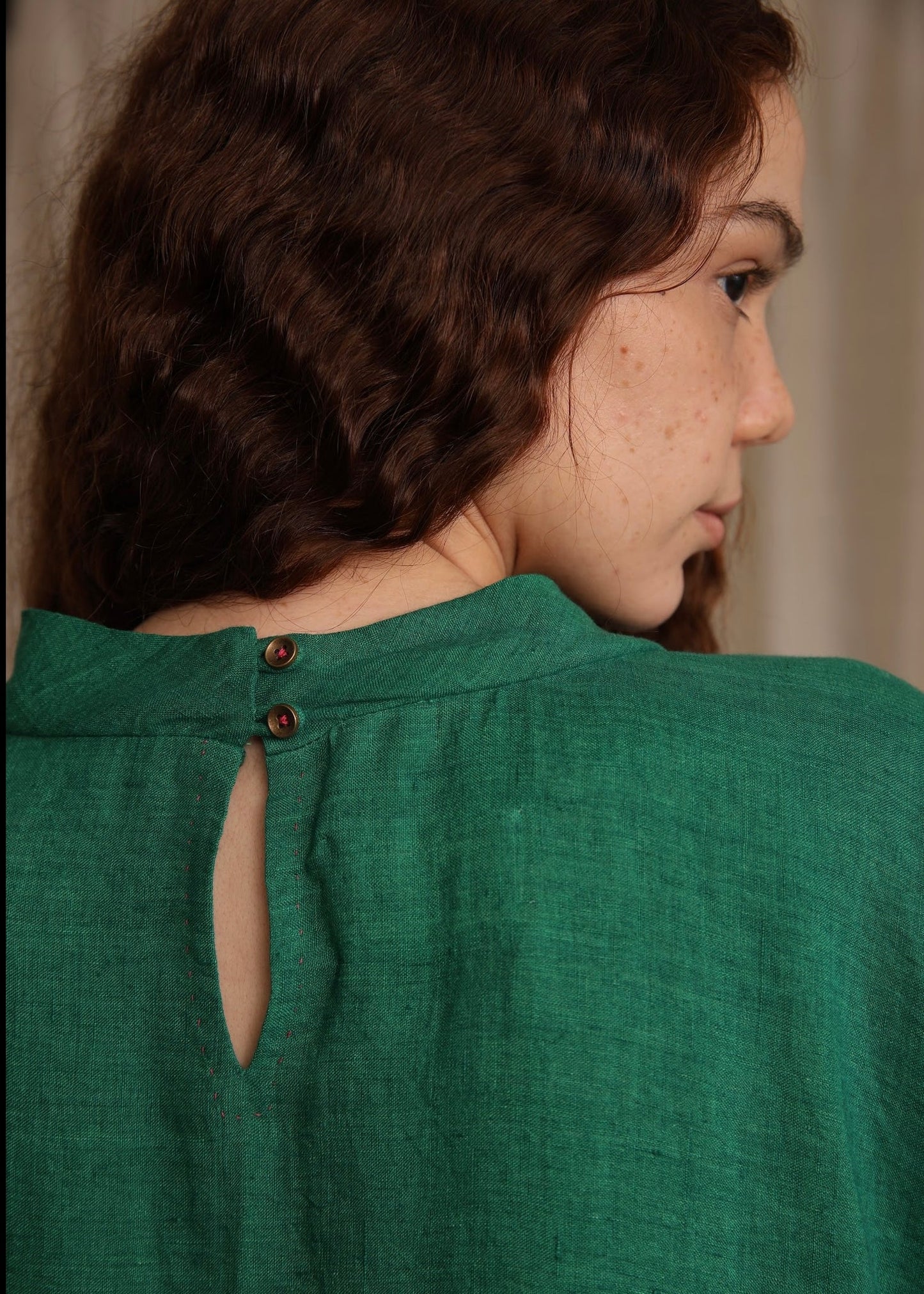 Erin | Linen Shift Dress